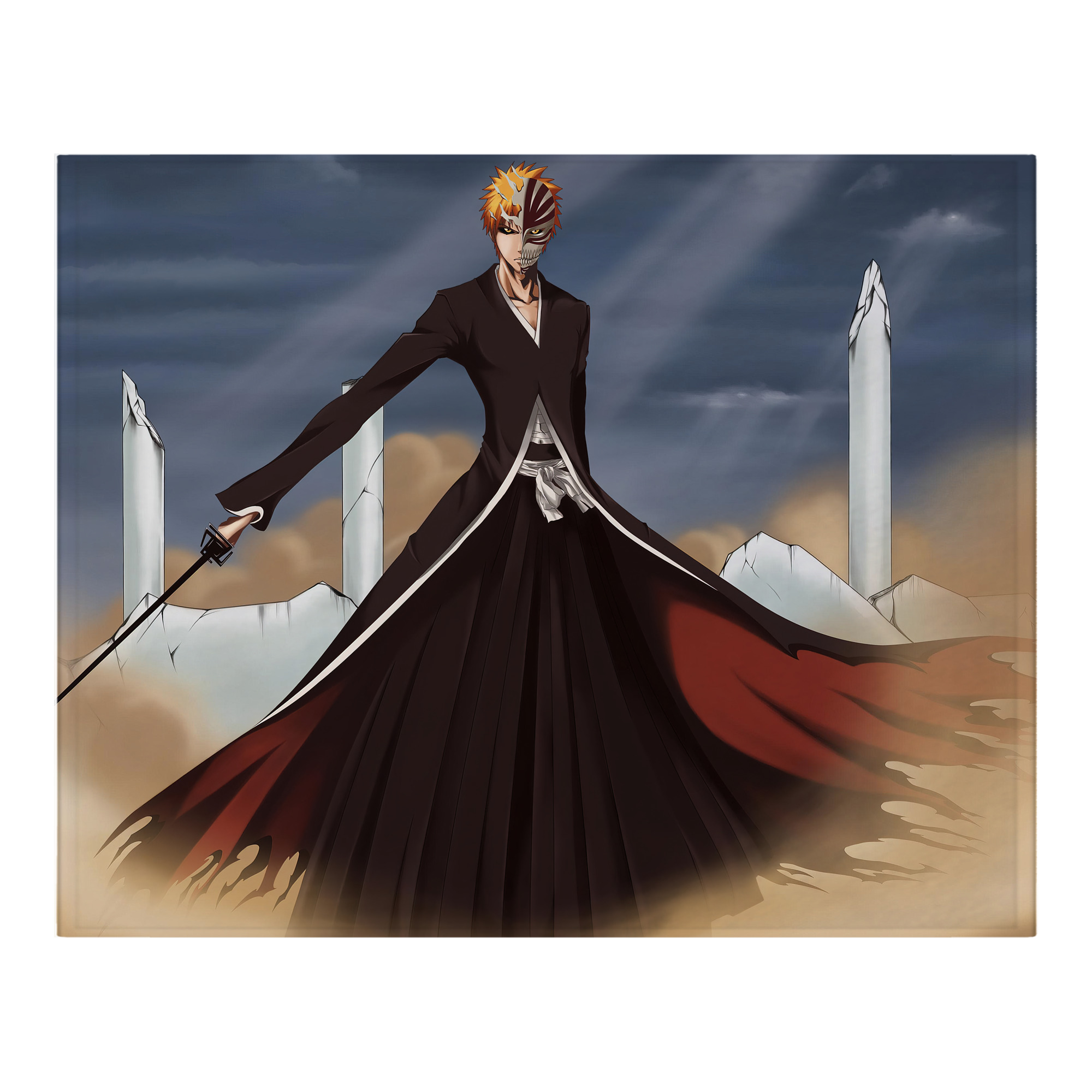 （画像用） ブリーチ BLEACH フランネルブランケット・多サイズ対応（横型）