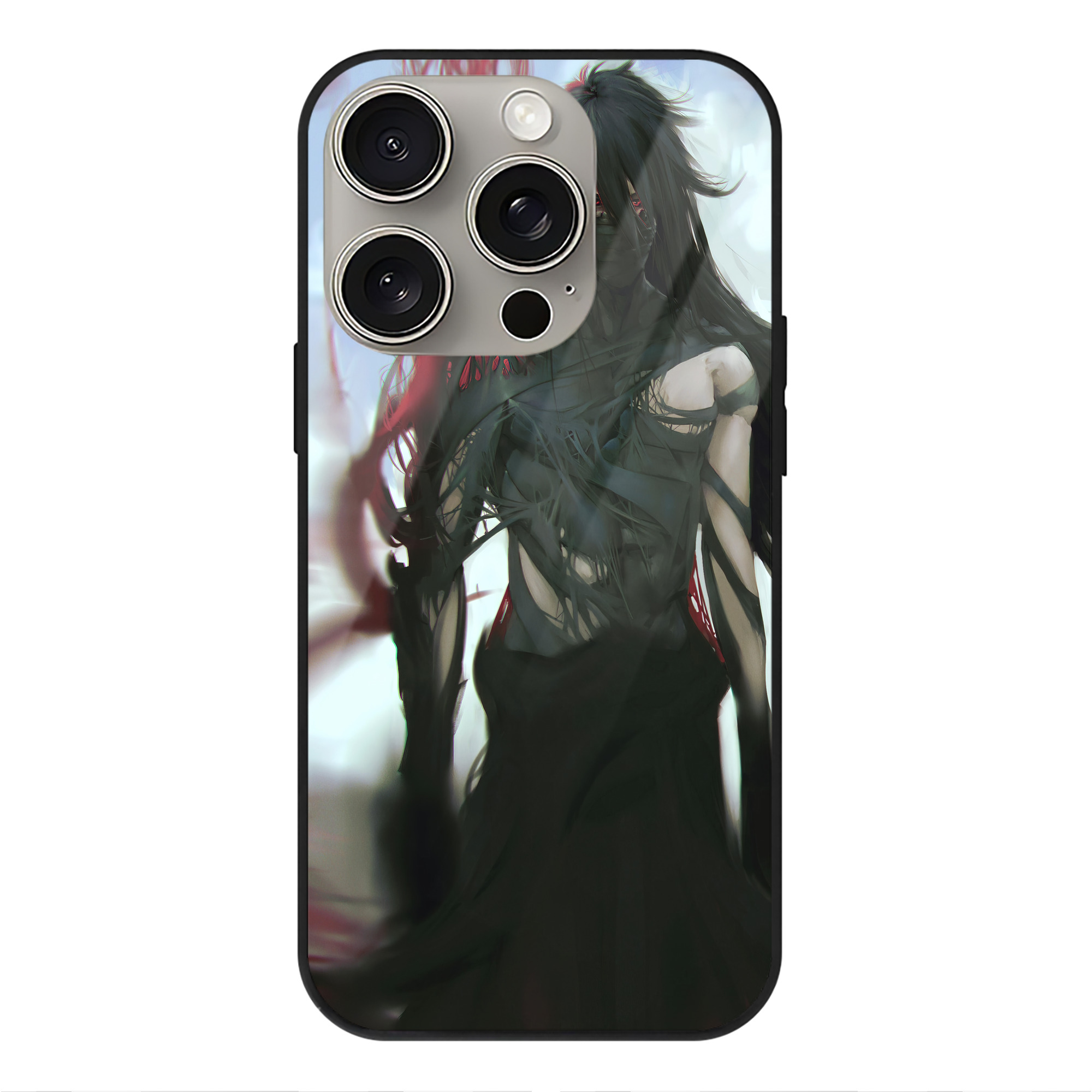 （画像用） ブリーチ BLEACH 【iPhone15Pro対応】スマホケース 耐衝撃＆黄変防止 背面ガラス