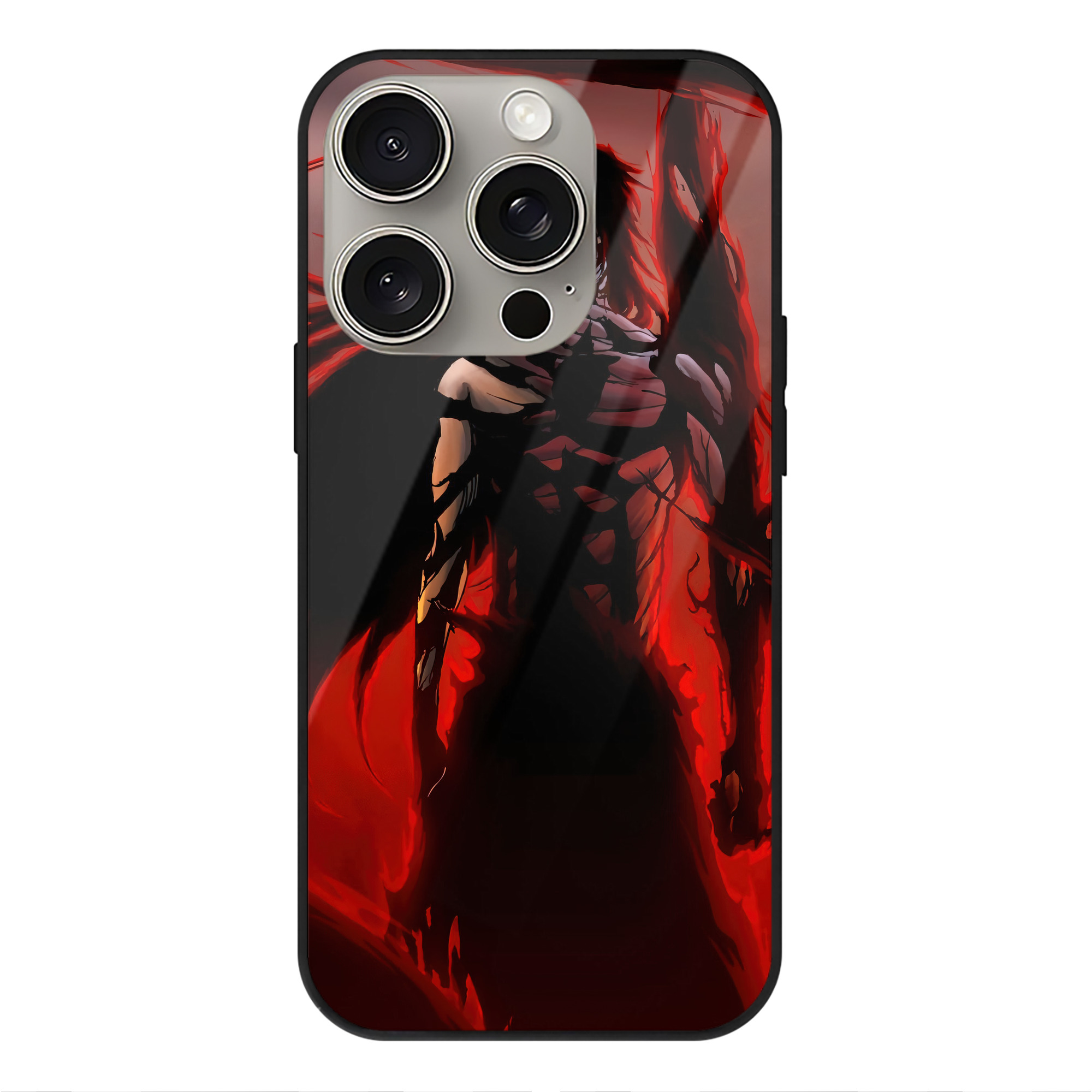 （画像用） ブリーチ BLEACH 【iPhone15Pro対応】スマホケース 耐衝撃＆黄変防止 背面ガラス