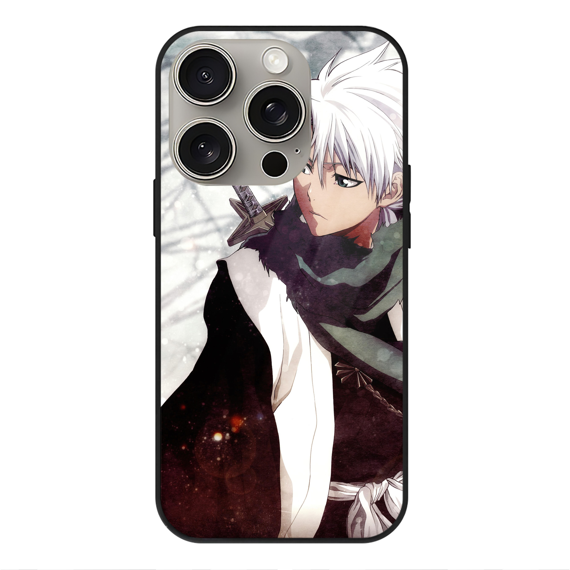 （画像用） ブリーチ BLEACH 【iPhone15Pro対応】スマホケース 耐衝撃＆黄変防止 背面ガラス