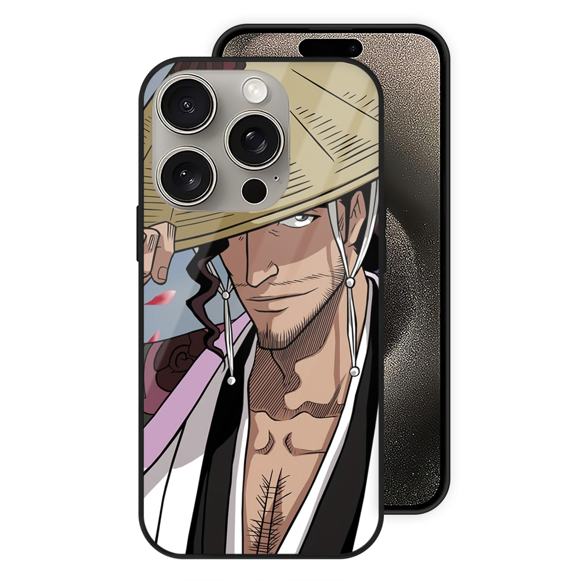 （画像用） ブリーチ BLEACH 【iPhone15Pro対応】スマホケース 耐衝撃＆黄変防止 背面ガラス