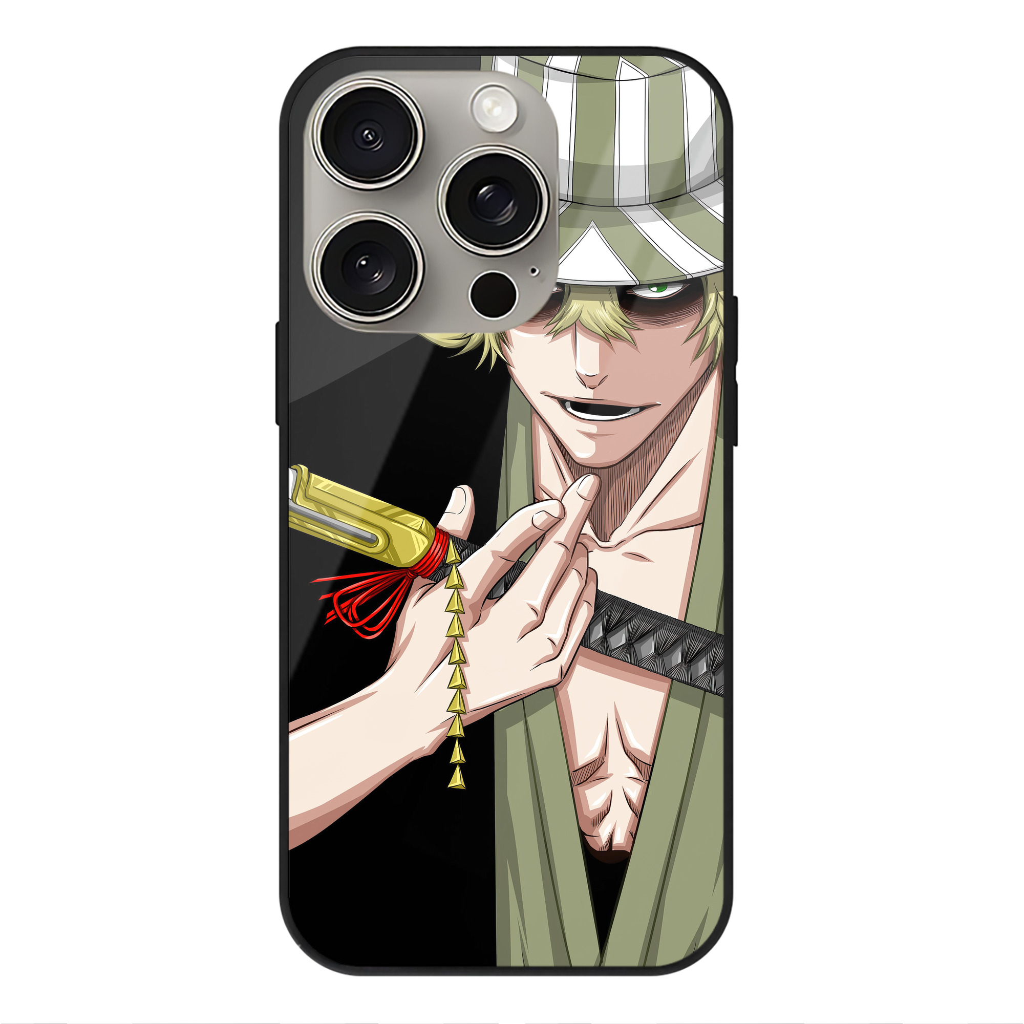 （画像用） ブリーチ BLEACH 【iPhone15Pro対応】スマホケース 耐衝撃＆黄変防止 背面ガラス