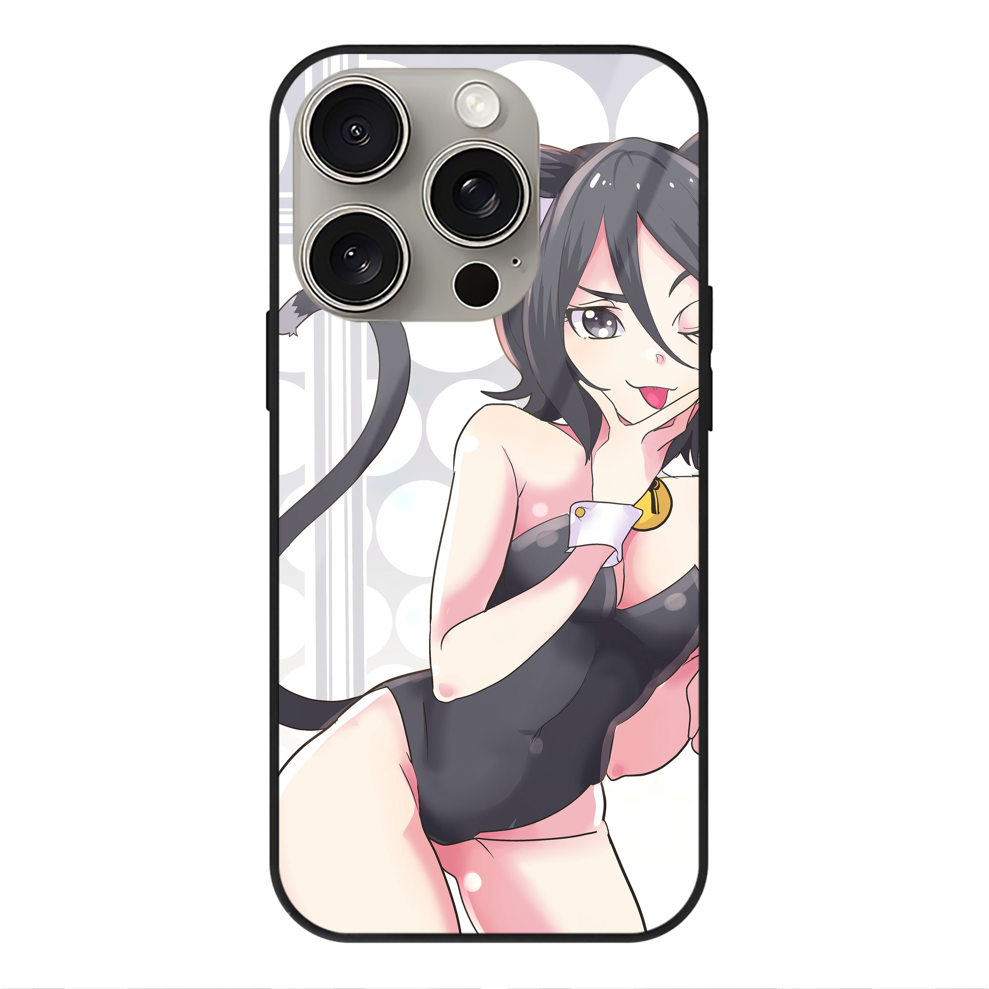 （画像用） ブリーチ BLEACH 【iPhone15Pro対応】スマホケース 耐衝撃＆黄変防止 背面ガラス