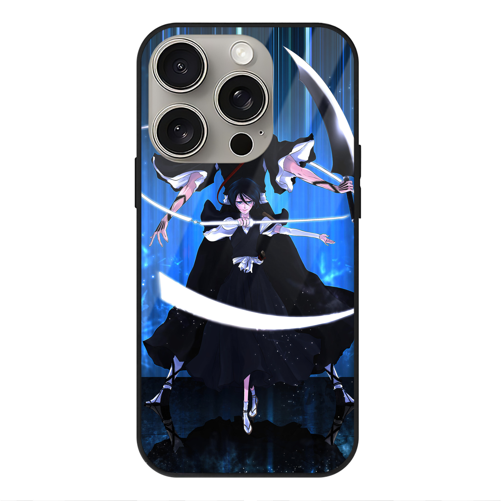 （画像用） ブリーチ BLEACH 【iPhone15Pro対応】スマホケース 耐衝撃＆黄変防止 背面ガラス