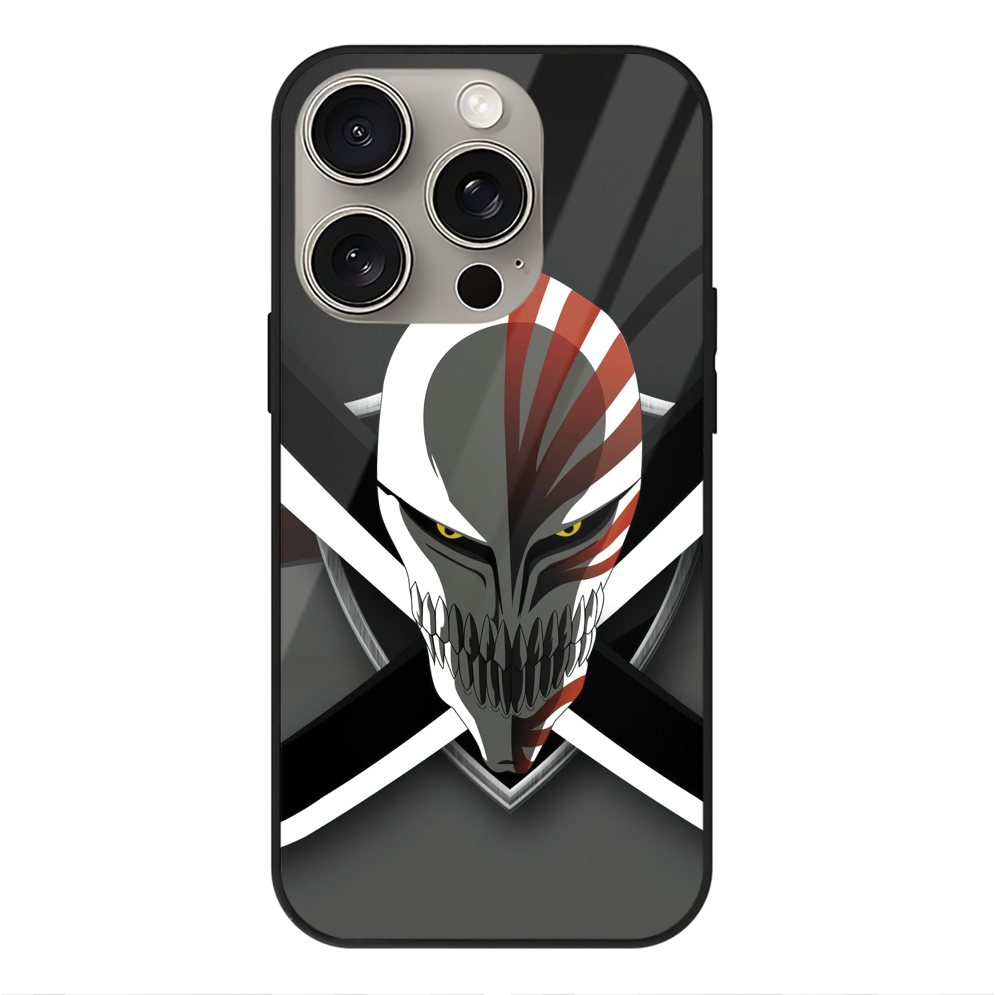（画像用） ブリーチ BLEACH 【iPhone15Pro対応】スマホケース 耐衝撃＆黄変防止 背面ガラス
