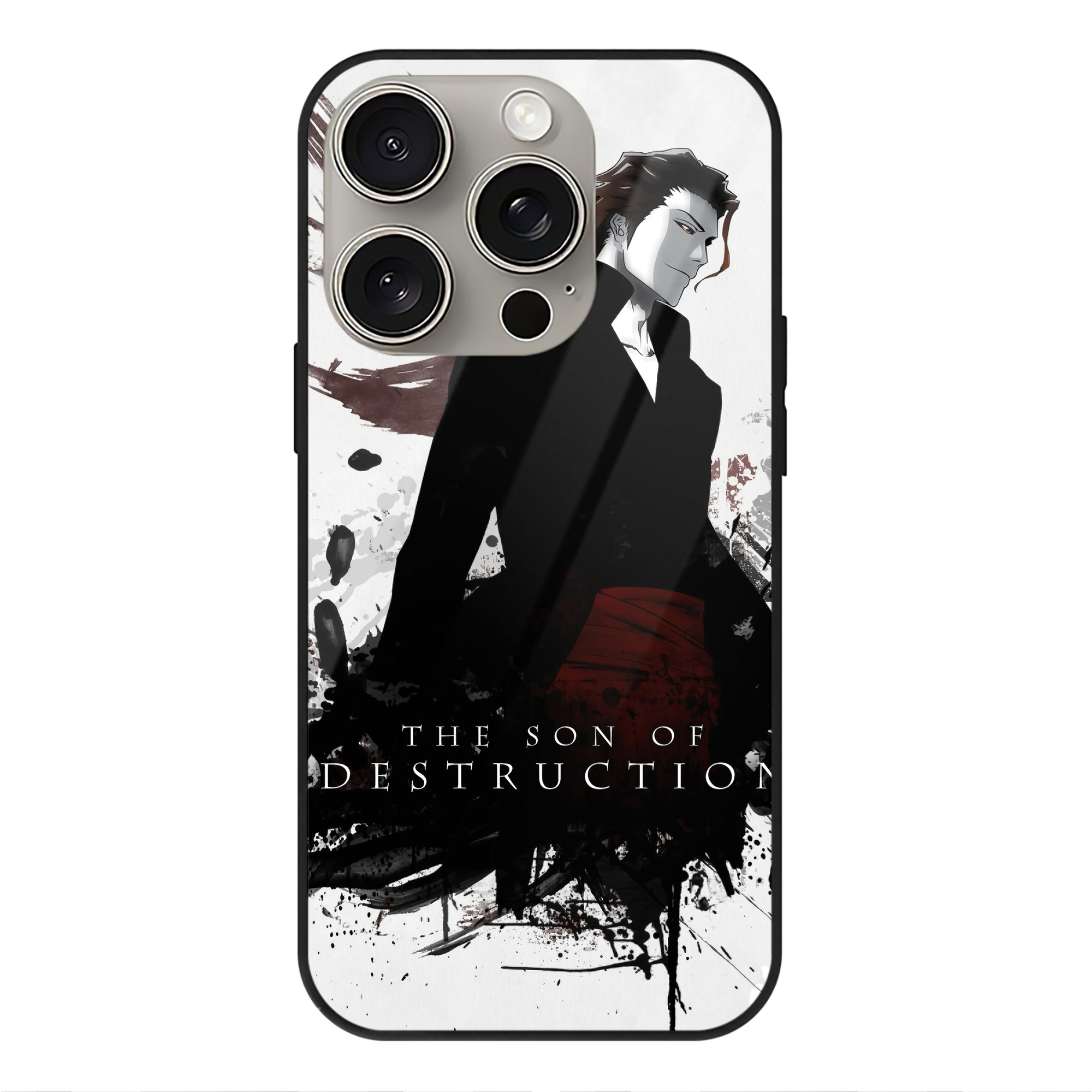 （画像用） ブリーチ BLEACH 【iPhone15Pro対応】スマホケース 耐衝撃＆黄変防止 背面ガラス