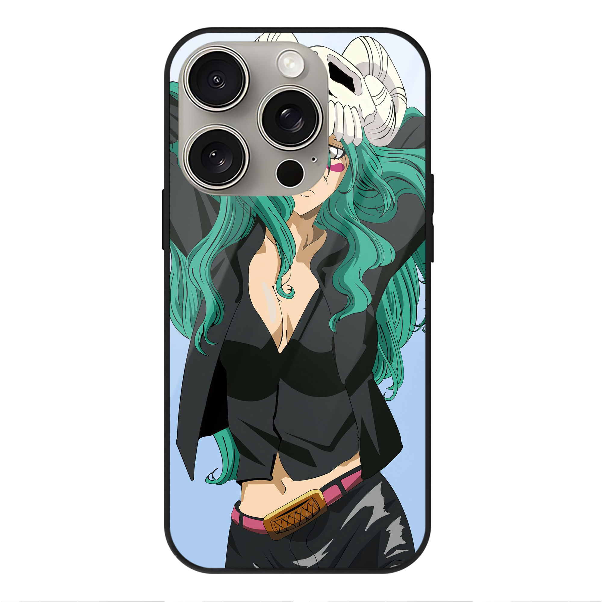 （画像用） ブリーチ BLEACH 【iPhone15Pro対応】スマホケース 耐衝撃＆黄変防止 背面ガラス
