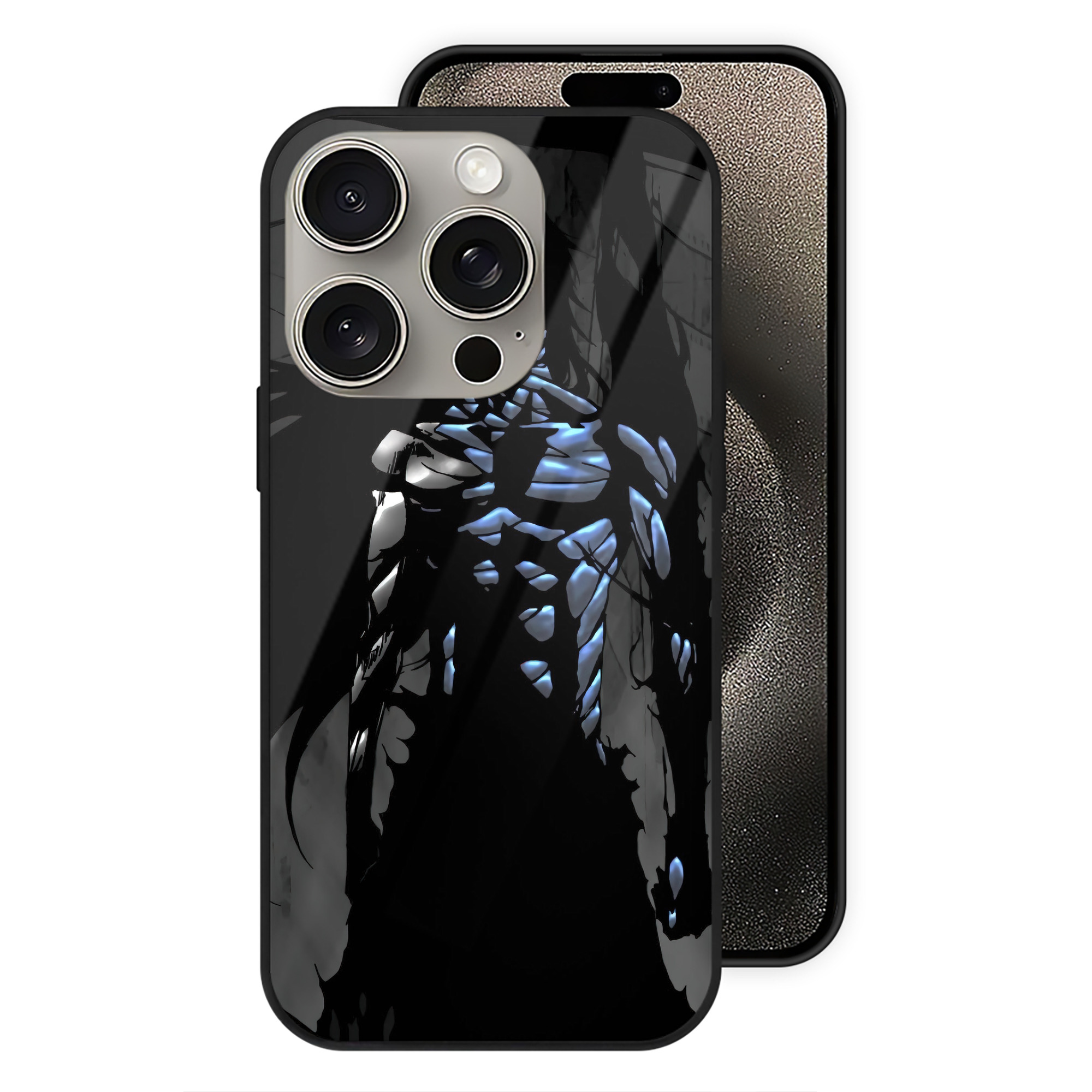 （画像用） ブリーチ BLEACH 【iPhone15Pro対応】スマホケース 耐衝撃＆黄変防止 背面ガラス