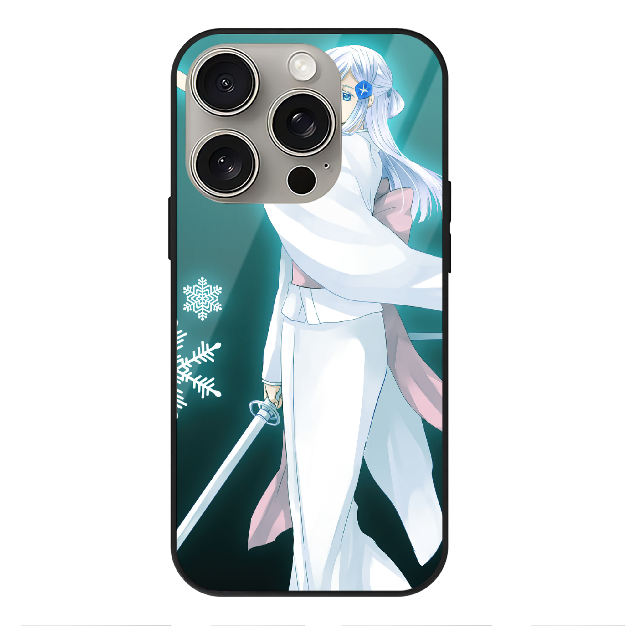 （画像用） ブリーチ BLEACH 【iPhone15Pro対応】スマホケース 耐衝撃＆黄変防止 背面ガラス