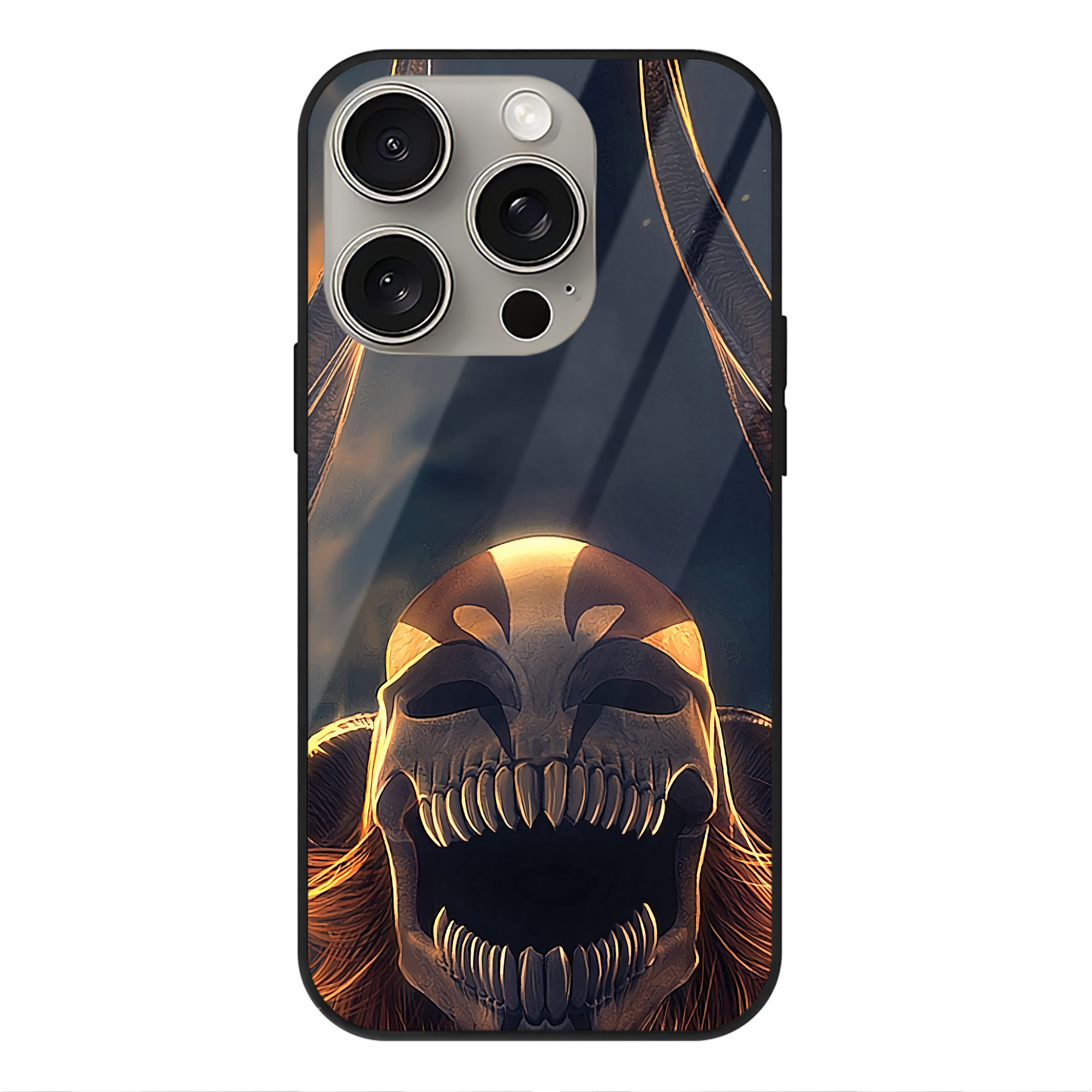 （画像用） ブリーチ BLEACH 【iPhone15Pro対応】スマホケース 耐衝撃＆黄変防止 背面ガラス