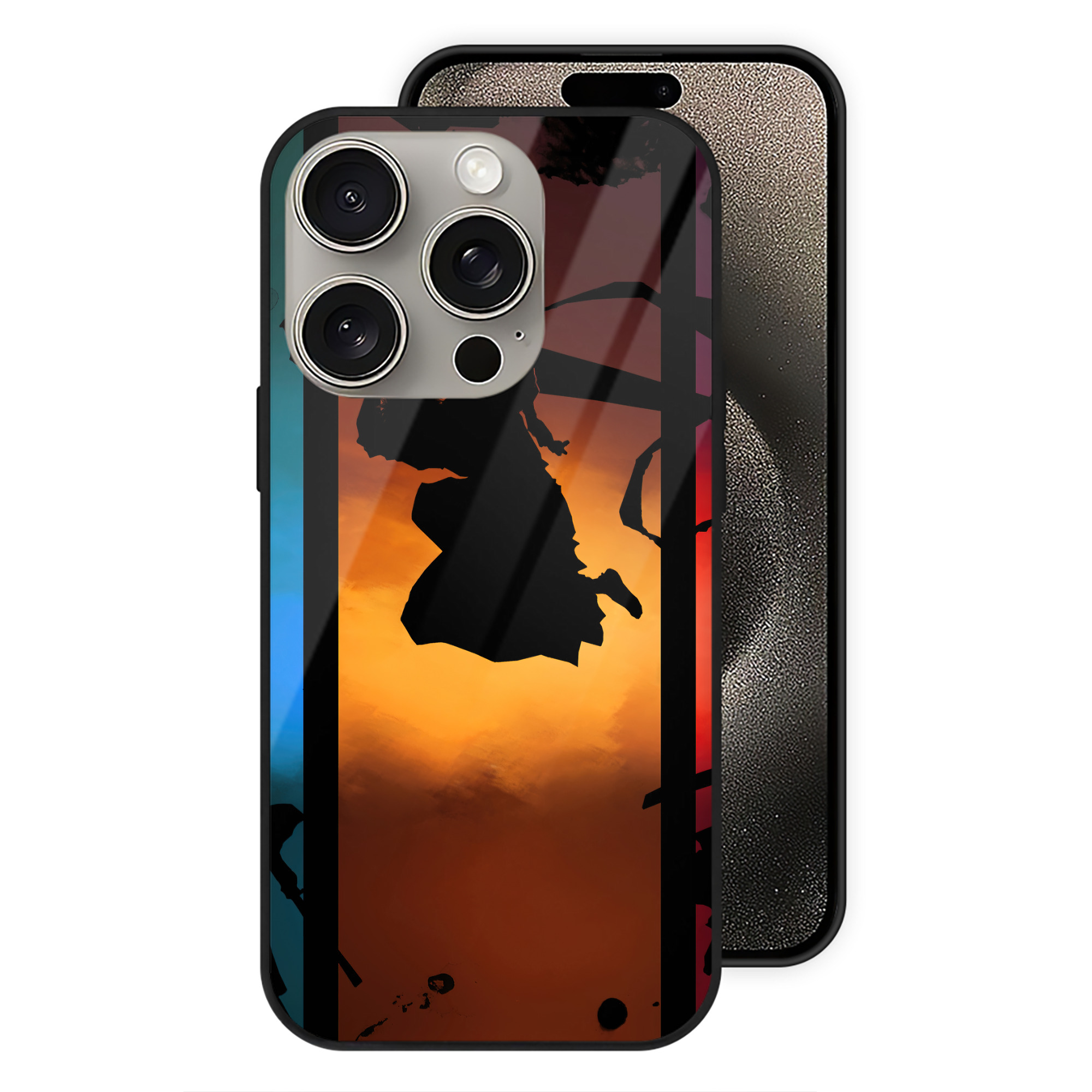 （画像用） ブリーチ BLEACH 【iPhone15Pro対応】スマホケース 耐衝撃＆黄変防止 背面ガラス