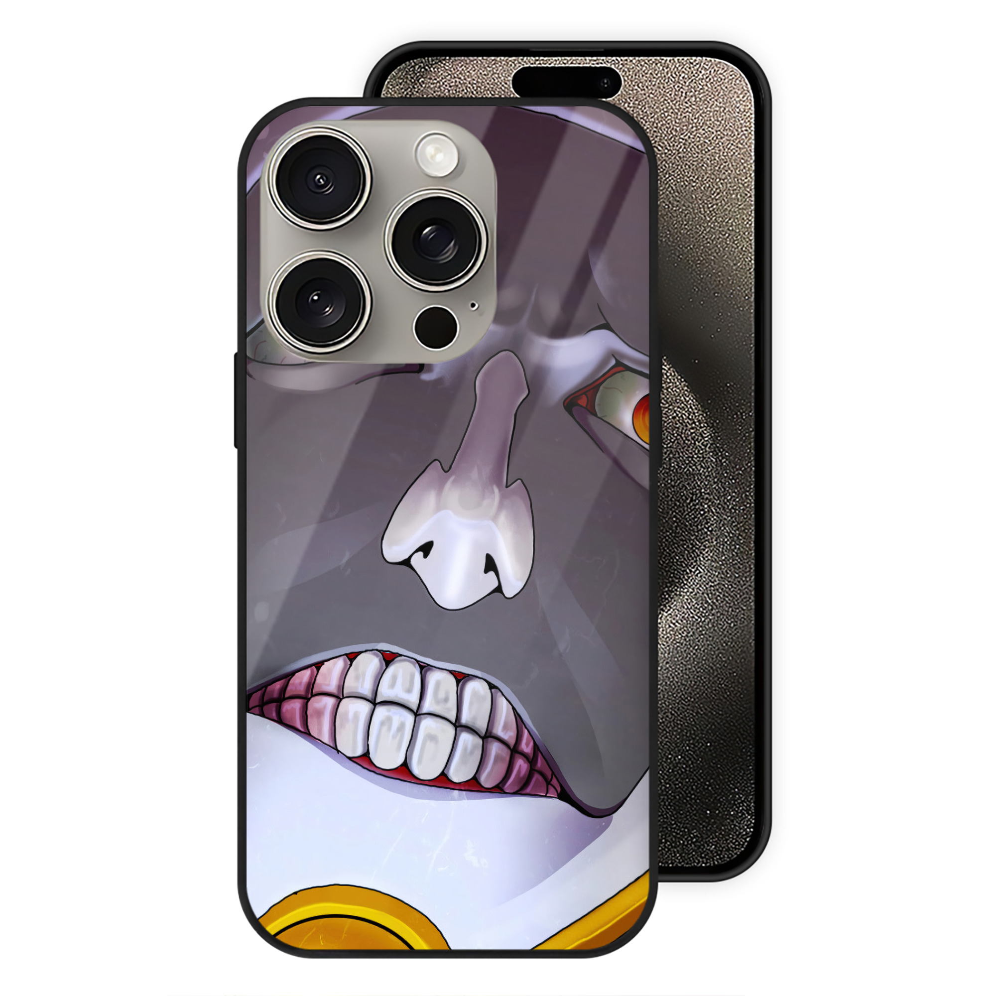 （画像用） ブリーチ BLEACH 【iPhone15Pro対応】スマホケース 耐衝撃＆黄変防止 背面ガラス