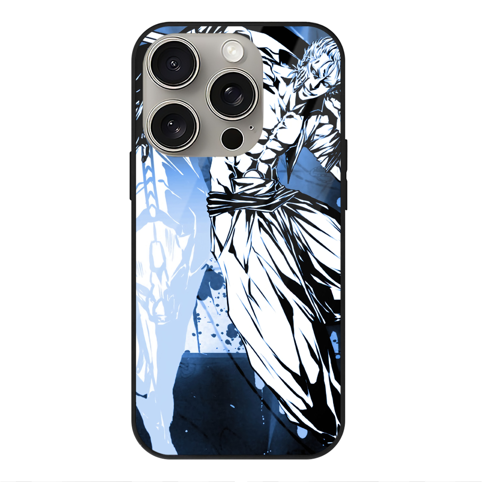 （画像用） ブリーチ BLEACH 【iPhone15Pro対応】スマホケース 耐衝撃＆黄変防止 背面ガラス