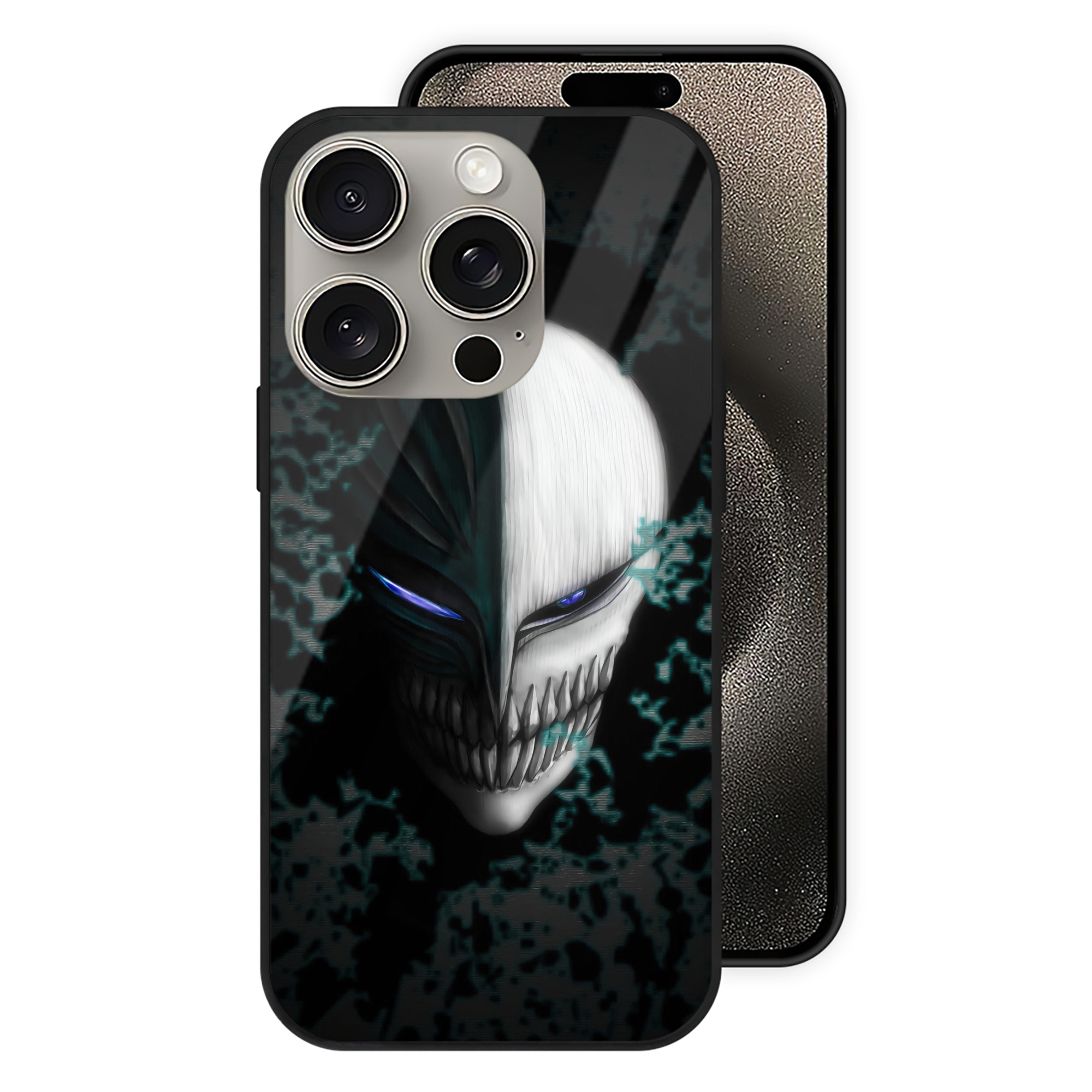 （画像用） ブリーチ BLEACH 【iPhone15Pro対応】スマホケース 耐衝撃＆黄変防止 背面ガラス