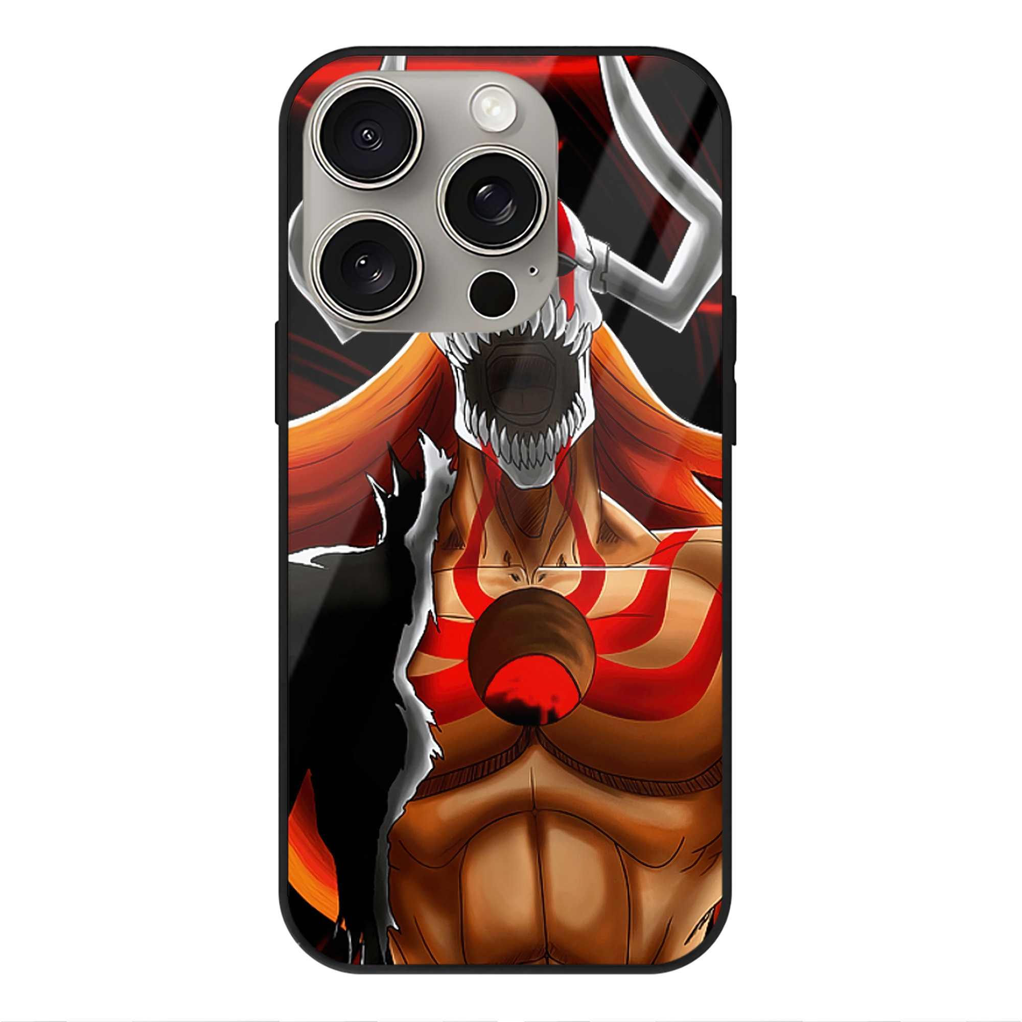 （画像用） ブリーチ BLEACH 【iPhone15Pro対応】スマホケース 耐衝撃＆黄変防止 背面ガラス