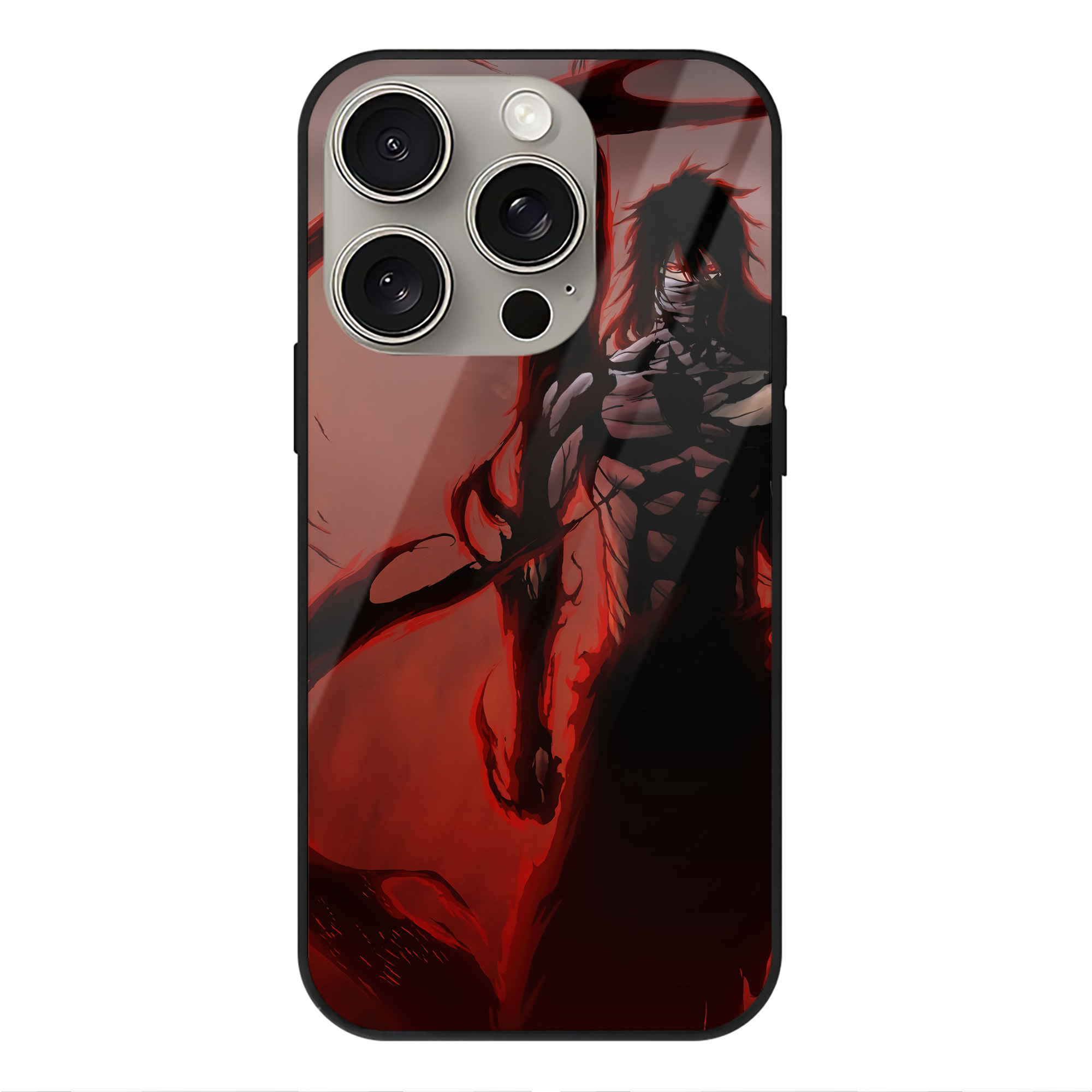 （画像用） ブリーチ BLEACH 【iPhone15Pro対応】スマホケース 耐衝撃＆黄変防止 背面ガラス