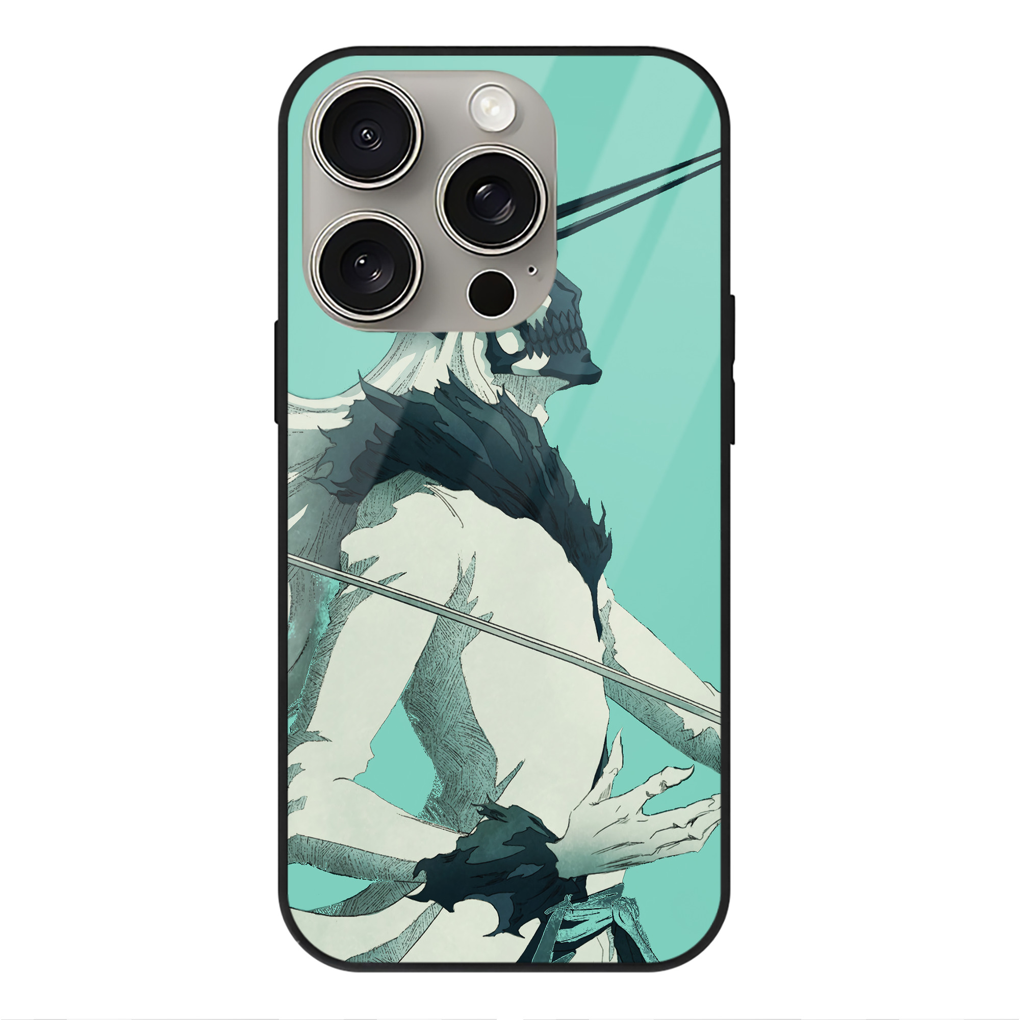 （画像用） ブリーチ BLEACH 【iPhone15Pro対応】スマホケース 耐衝撃＆黄変防止 背面ガラス