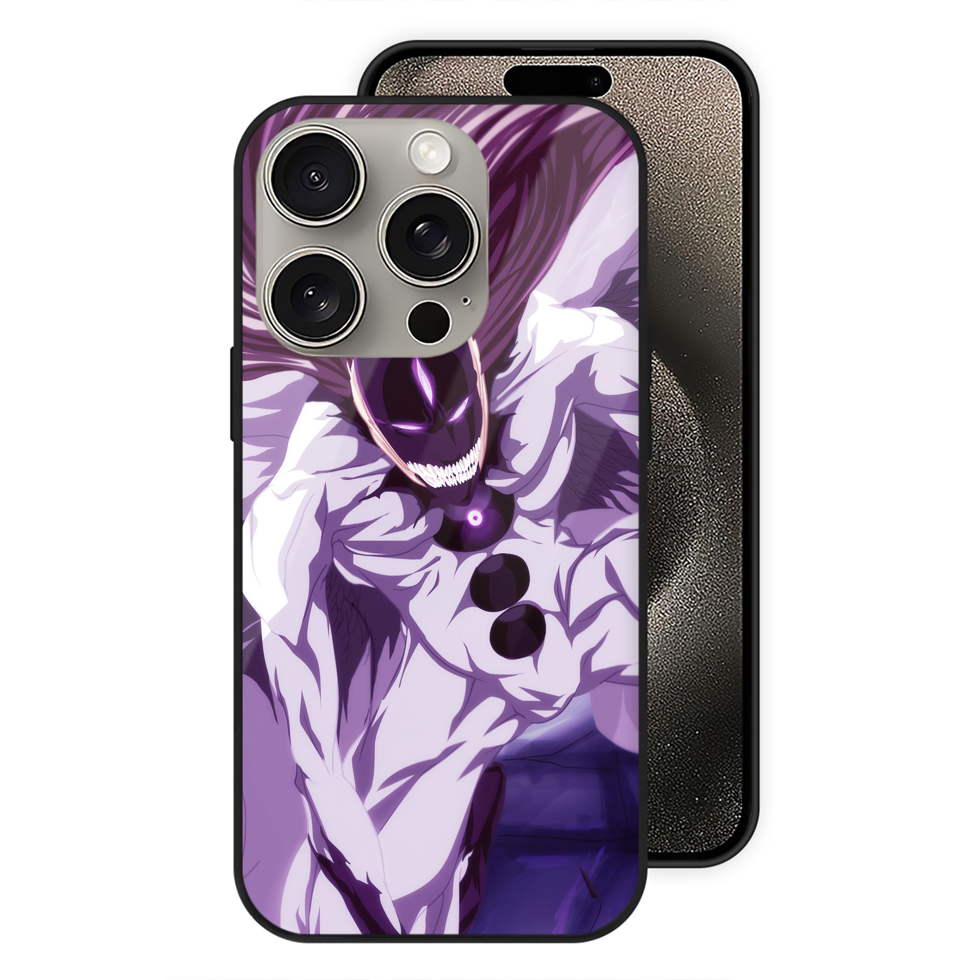 （画像用） ブリーチ BLEACH 【iPhone15Pro対応】スマホケース 耐衝撃＆黄変防止 背面ガラス