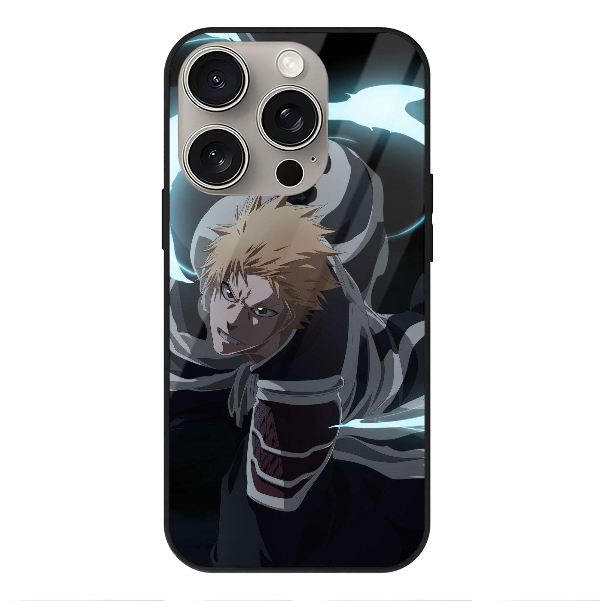 （画像用） ブリーチ BLEACH 【iPhone15Pro対応】スマホケース 耐衝撃＆黄変防止 背面ガラス