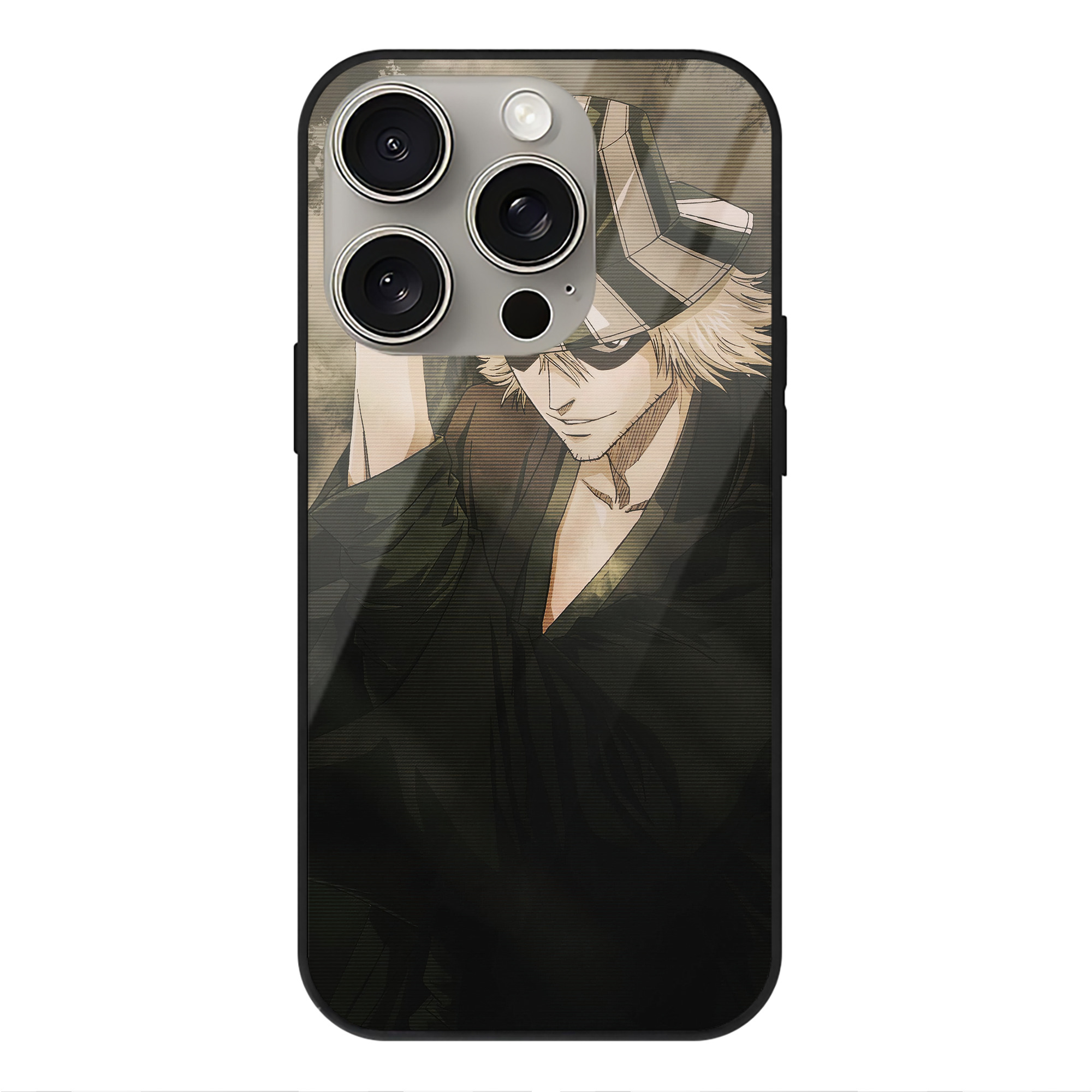 （画像用） ブリーチ BLEACH 【iPhone15Pro対応】スマホケース 耐衝撃＆黄変防止 背面ガラス