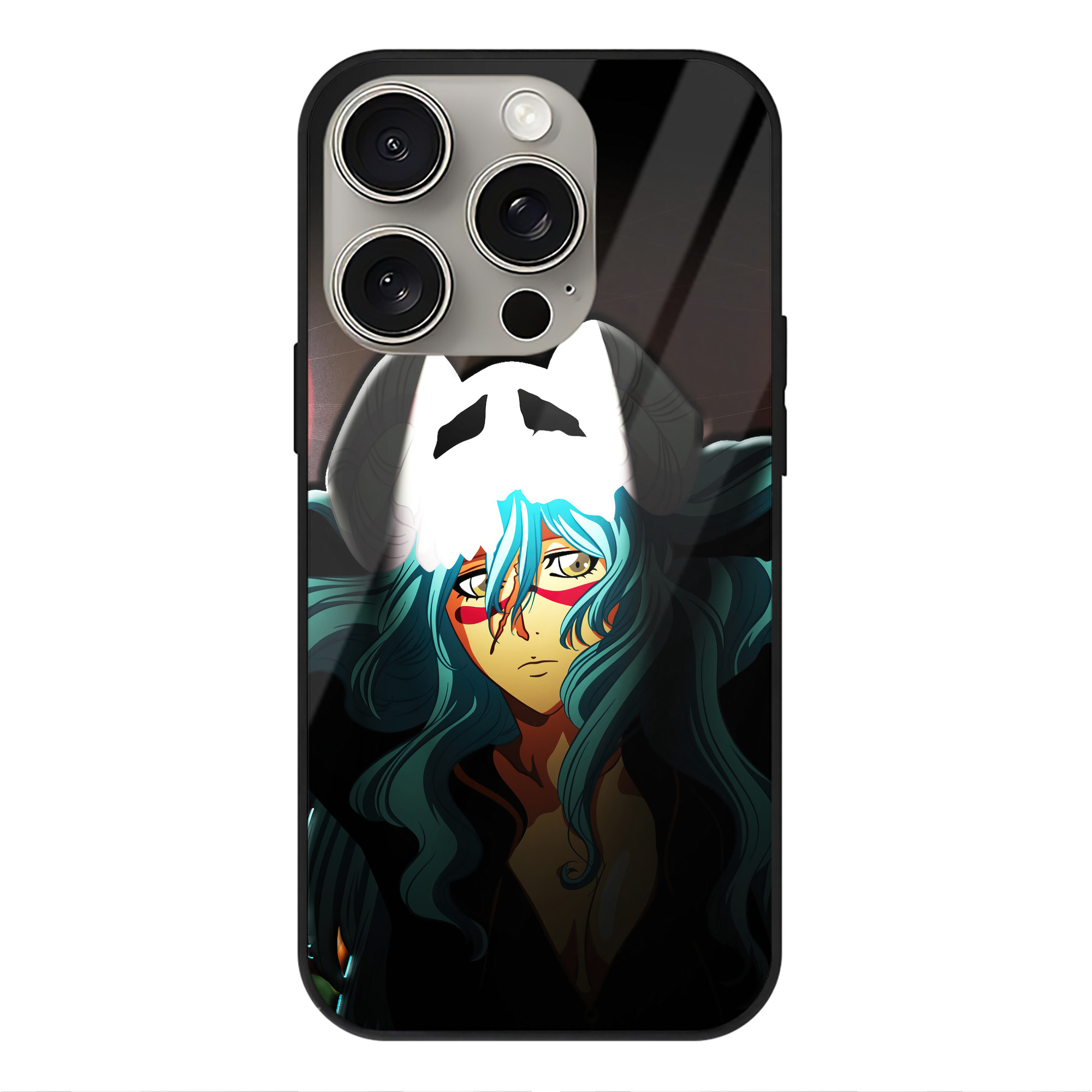 （画像用） ブリーチ BLEACH 【iPhone15Pro対応】スマホケース 耐衝撃＆黄変防止 背面ガラス