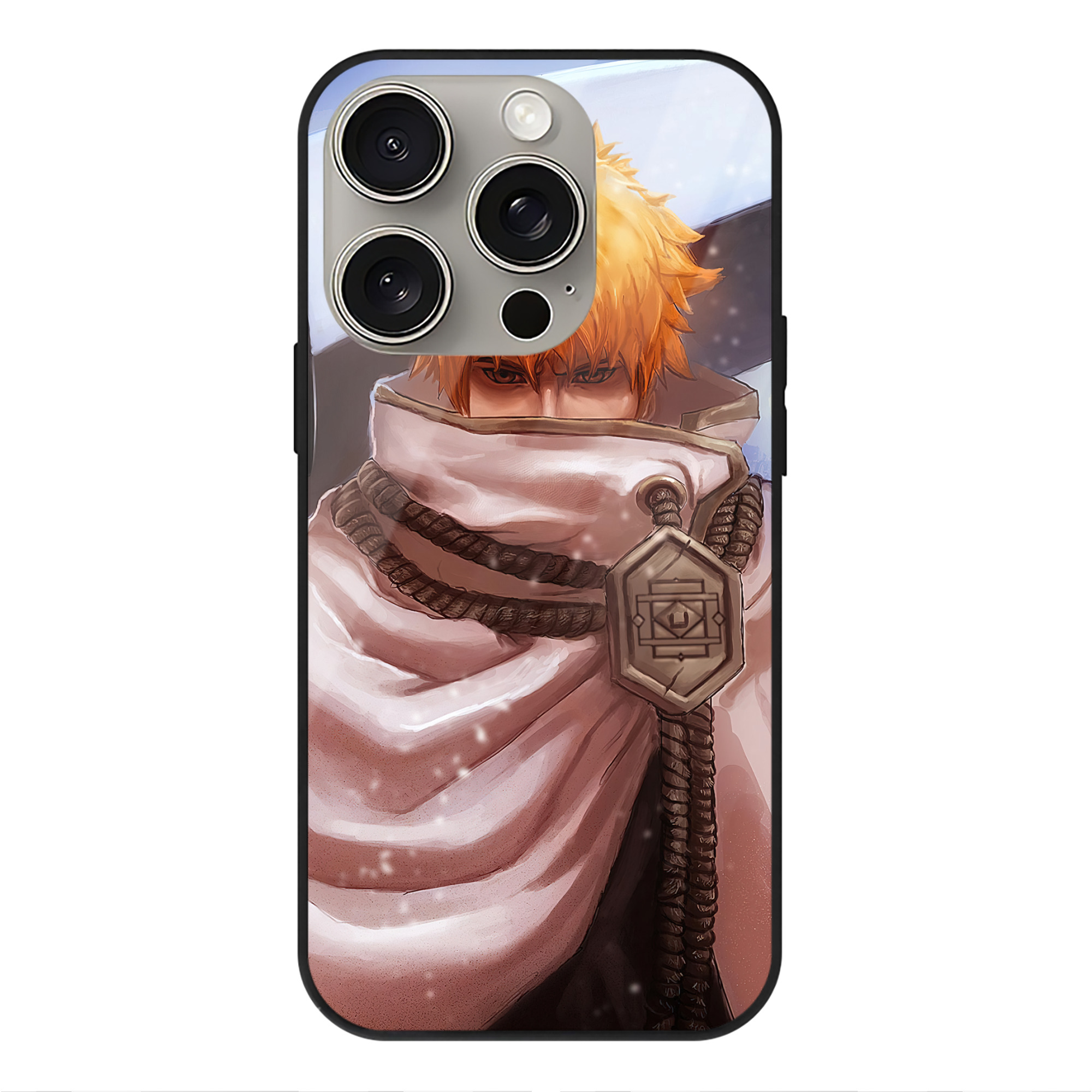 （画像用） ブリーチ BLEACH 【iPhone15Pro対応】スマホケース 耐衝撃＆黄変防止 背面ガラス
