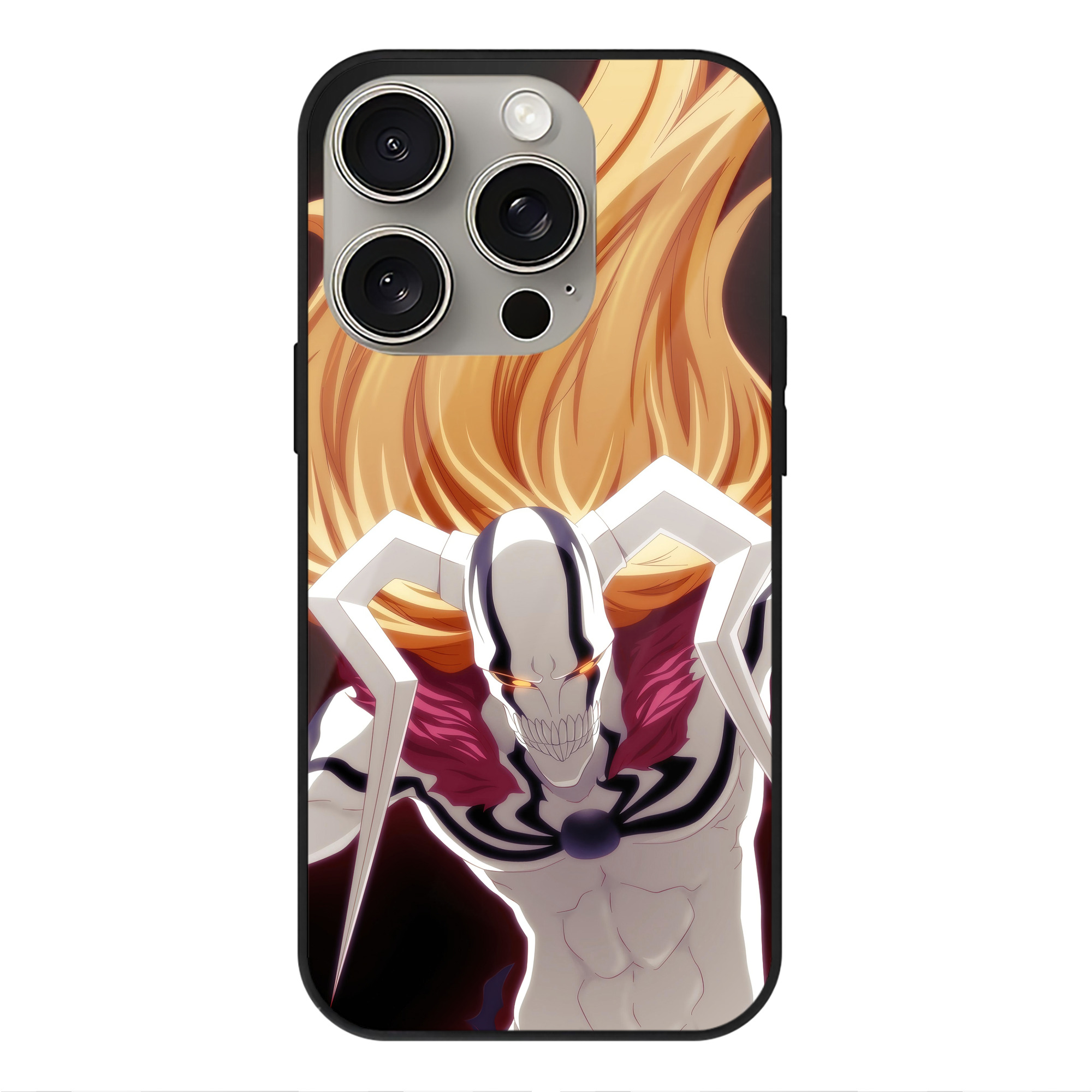 （画像用） ブリーチ BLEACH 【iPhone15Pro対応】スマホケース 耐衝撃＆黄変防止 背面ガラス