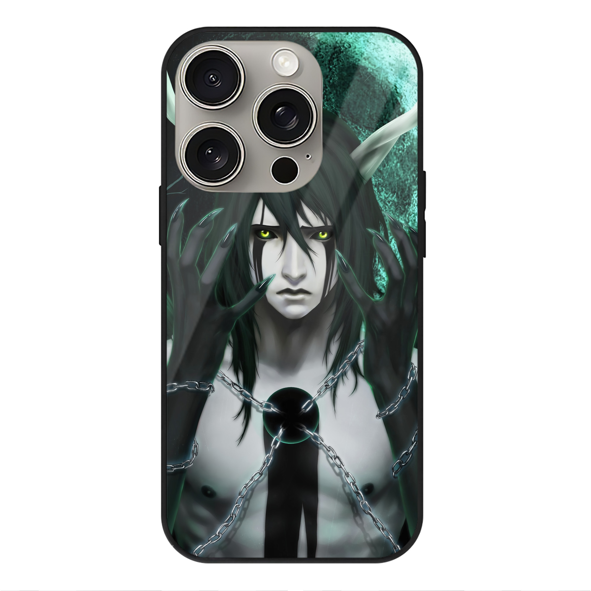 （画像用） ブリーチ BLEACH 【iPhone15Pro対応】スマホケース 耐衝撃＆黄変防止 背面ガラス