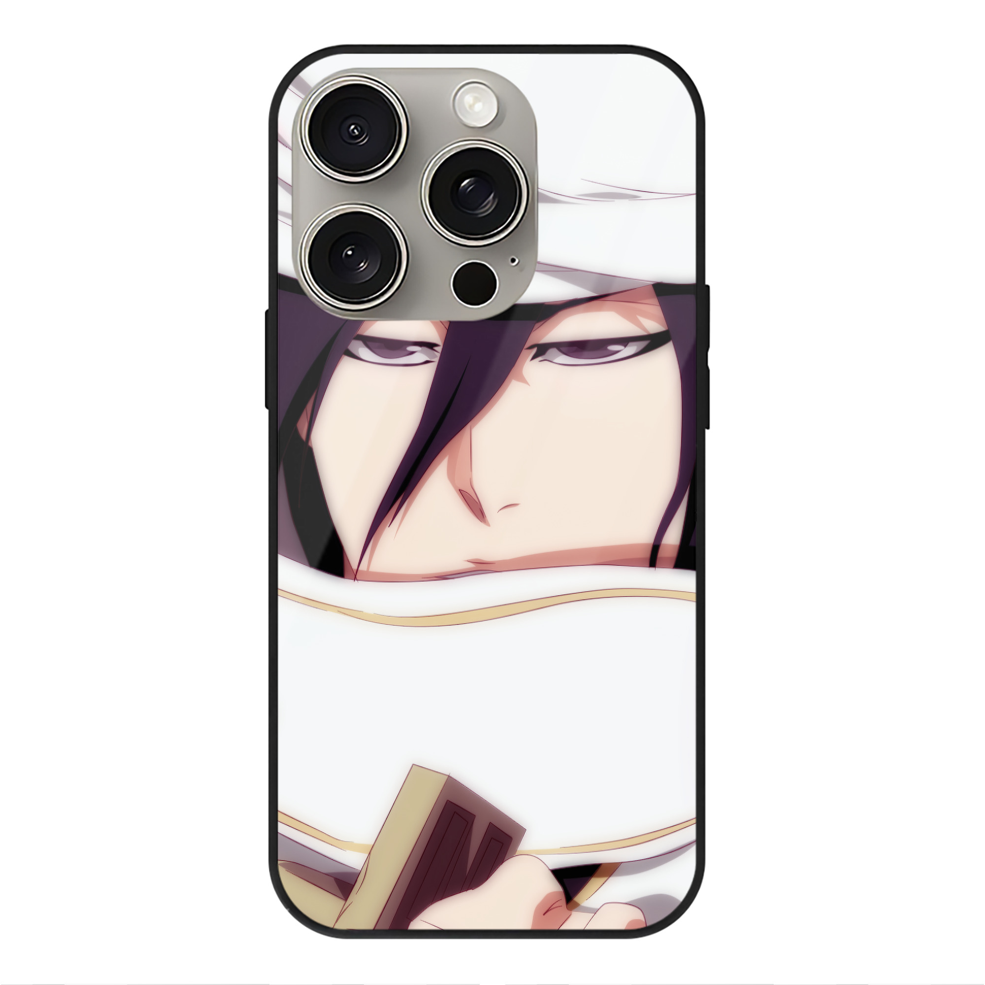 （画像用） ブリーチ BLEACH 【iPhone15Pro対応】スマホケース 耐衝撃＆黄変防止 背面ガラス