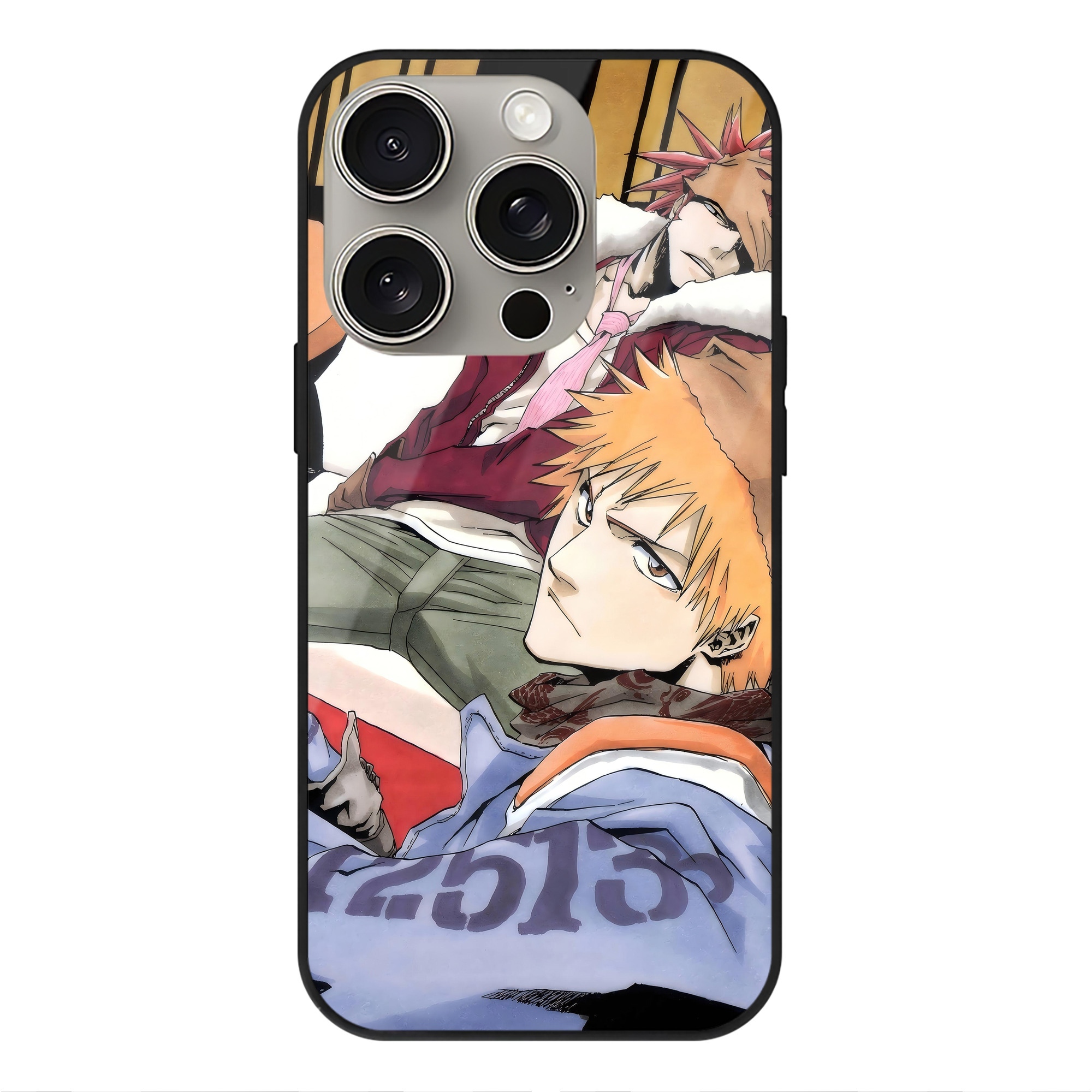 （画像用） ブリーチ BLEACH 【iPhone15Pro対応】スマホケース 耐衝撃＆黄変防止 背面ガラス