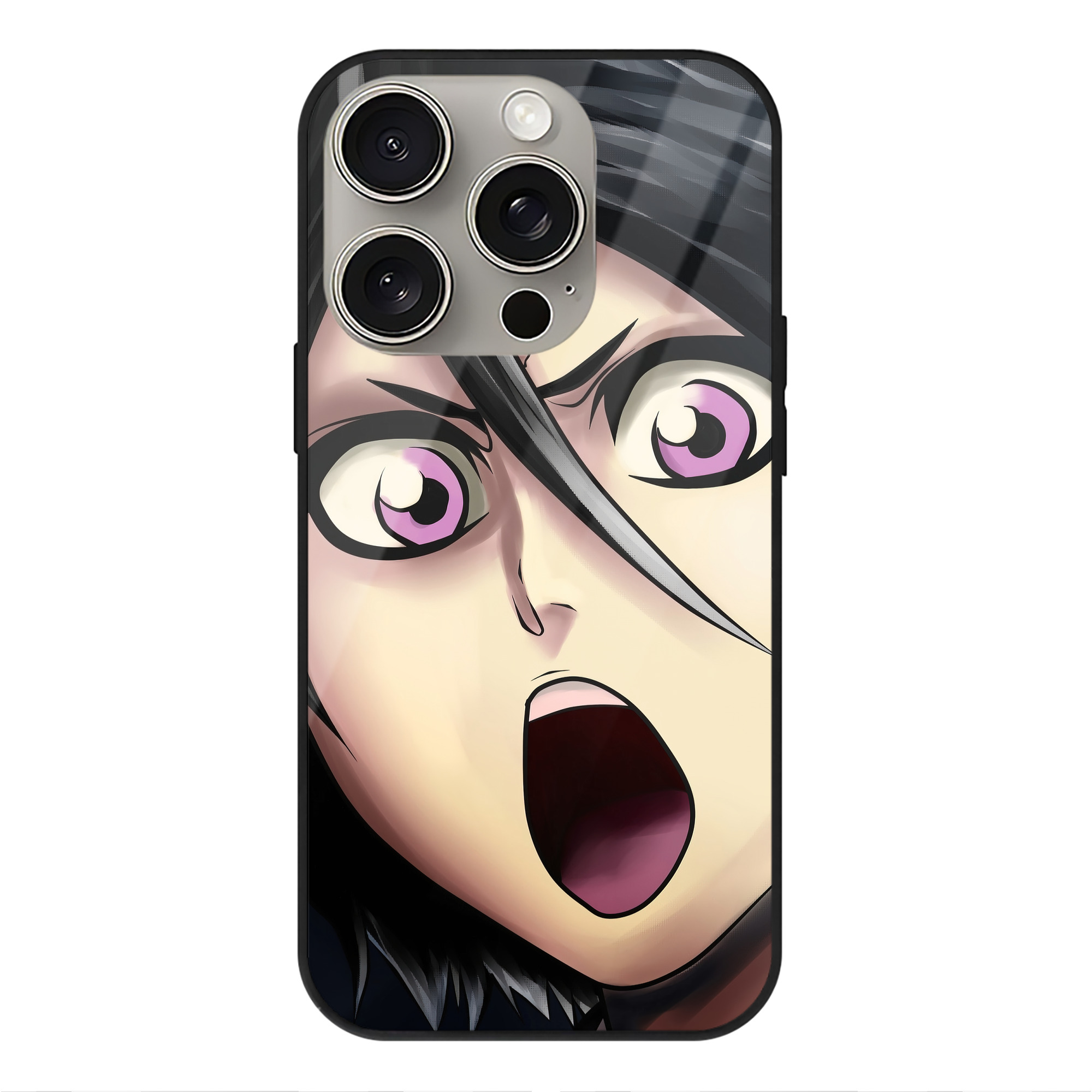 （画像用） ブリーチ BLEACH 【iPhone15Pro対応】スマホケース 耐衝撃＆黄変防止 背面ガラス