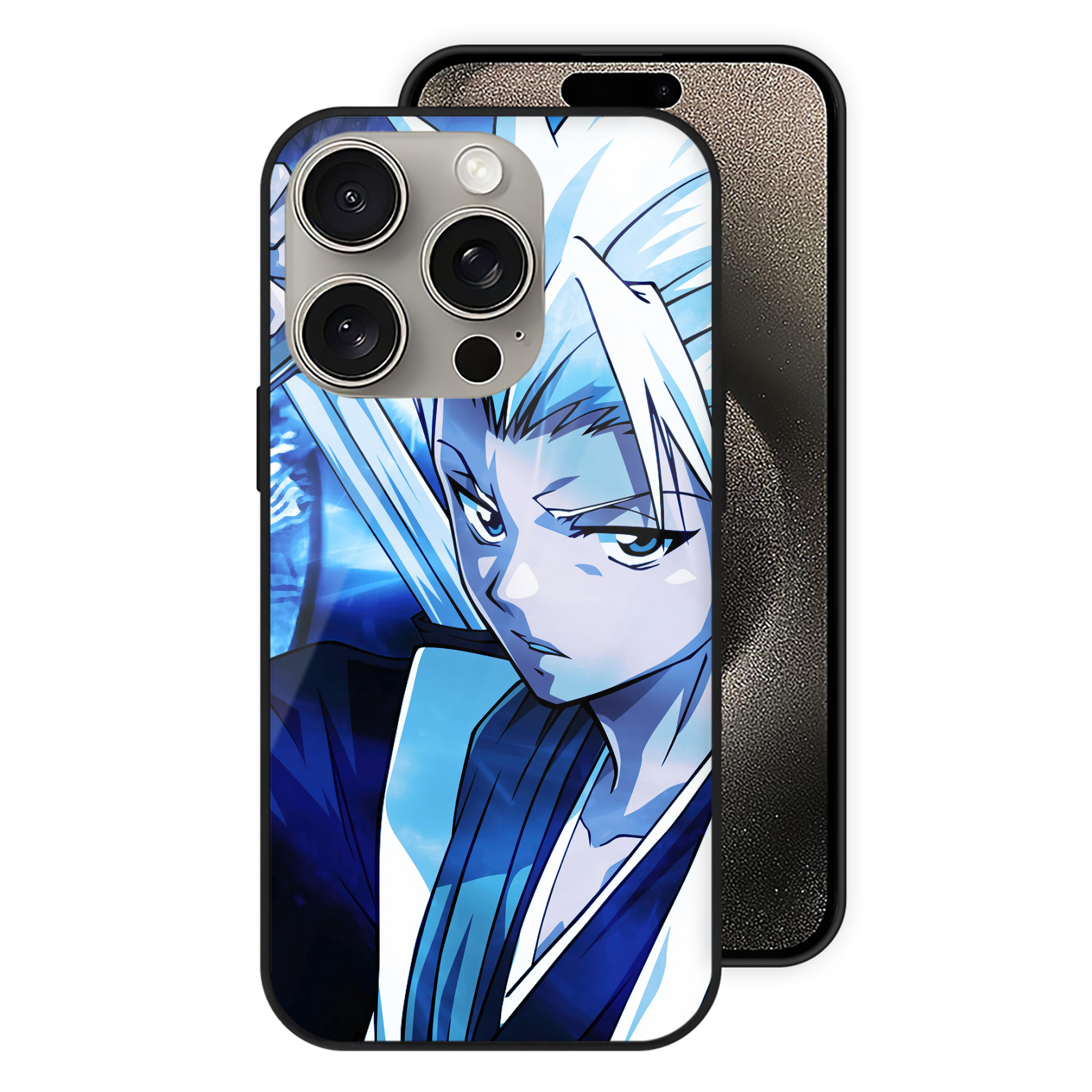 （画像用） ブリーチ BLEACH 【iPhone15Pro対応】スマホケース 耐衝撃＆黄変防止 背面ガラス