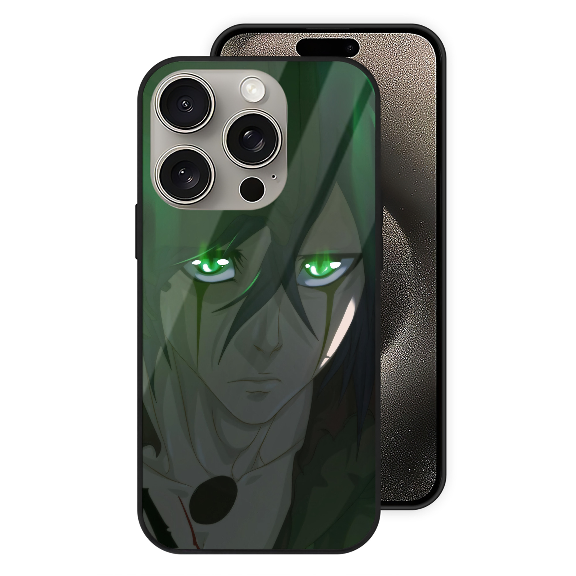 （画像用） ブリーチ BLEACH 【iPhone15Pro対応】スマホケース 耐衝撃＆黄変防止 背面ガラス
