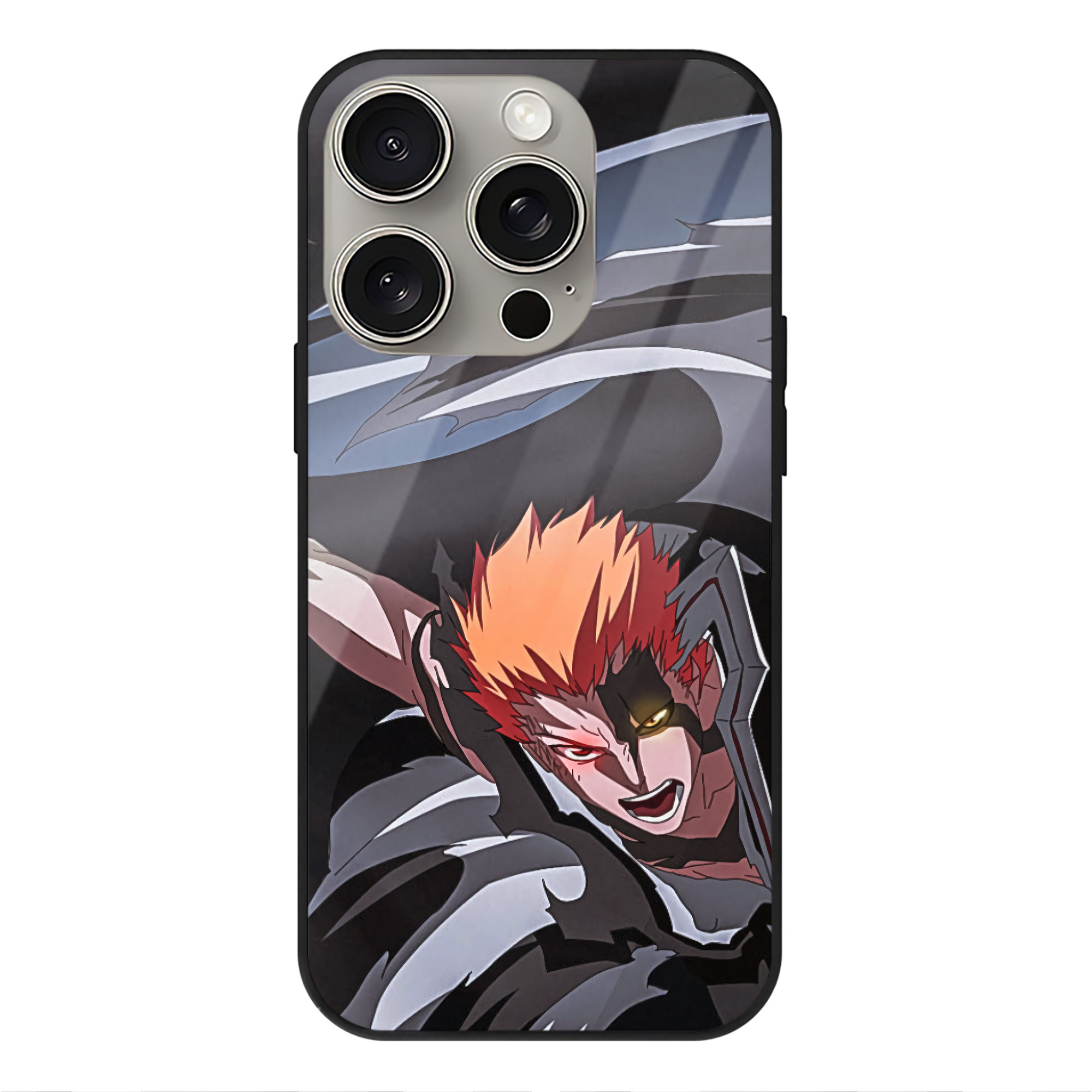 （画像用） ブリーチ BLEACH 【iPhone15Pro対応】スマホケース 耐衝撃＆黄変防止 背面ガラス