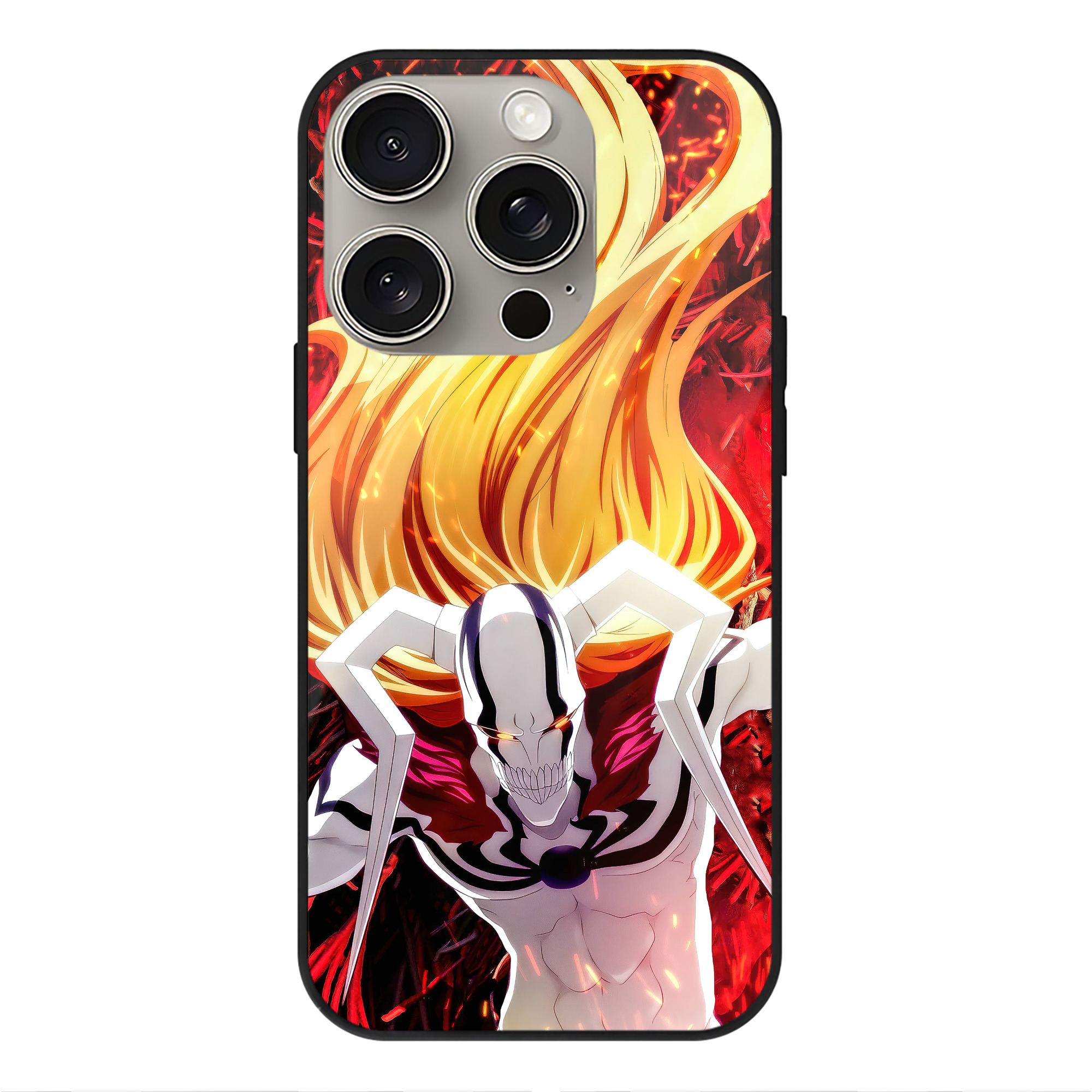 （画像用） ブリーチ BLEACH 【iPhone15Pro対応】スマホケース 耐衝撃＆黄変防止 背面ガラス