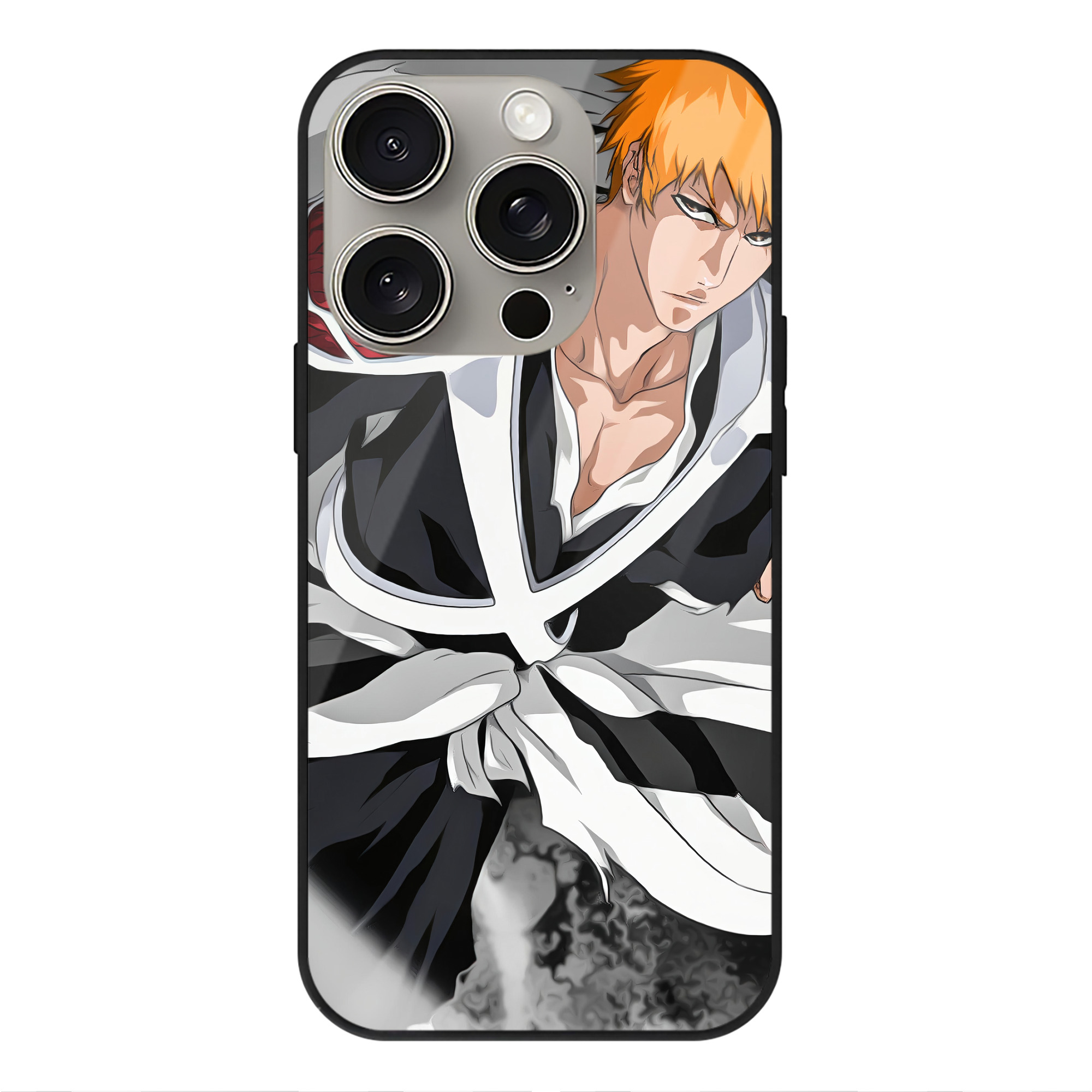 （画像用） ブリーチ BLEACH 【iPhone15Pro対応】スマホケース 耐衝撃＆黄変防止 背面ガラス