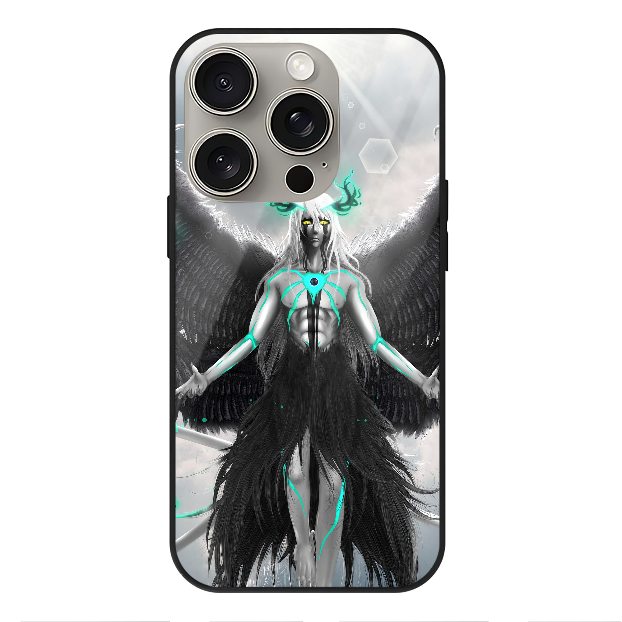（画像用） ブリーチ BLEACH 【iPhone15Pro対応】スマホケース 耐衝撃＆黄変防止 背面ガラス
