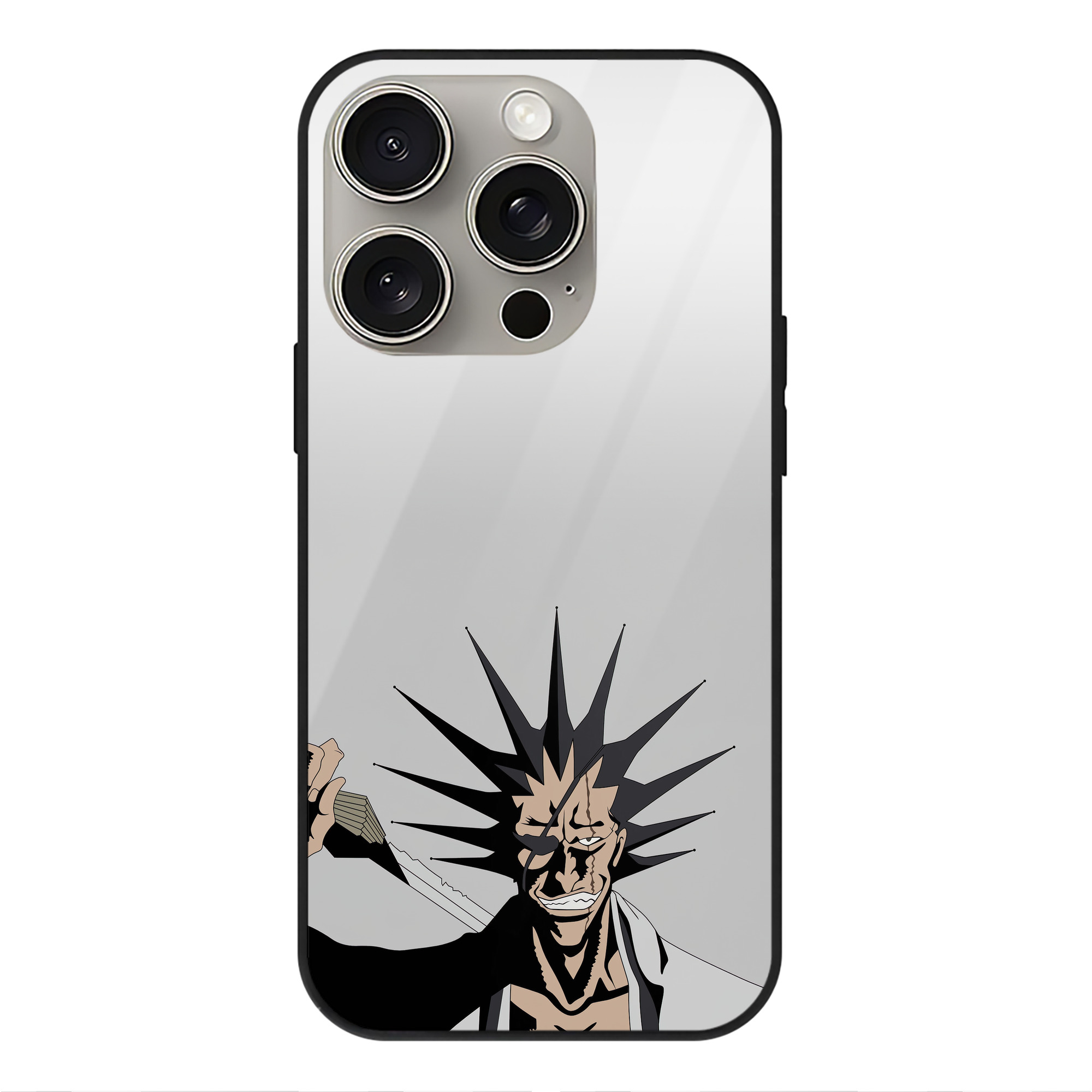 （画像用） ブリーチ BLEACH 【iPhone15Pro対応】スマホケース 耐衝撃＆黄変防止 背面ガラス
