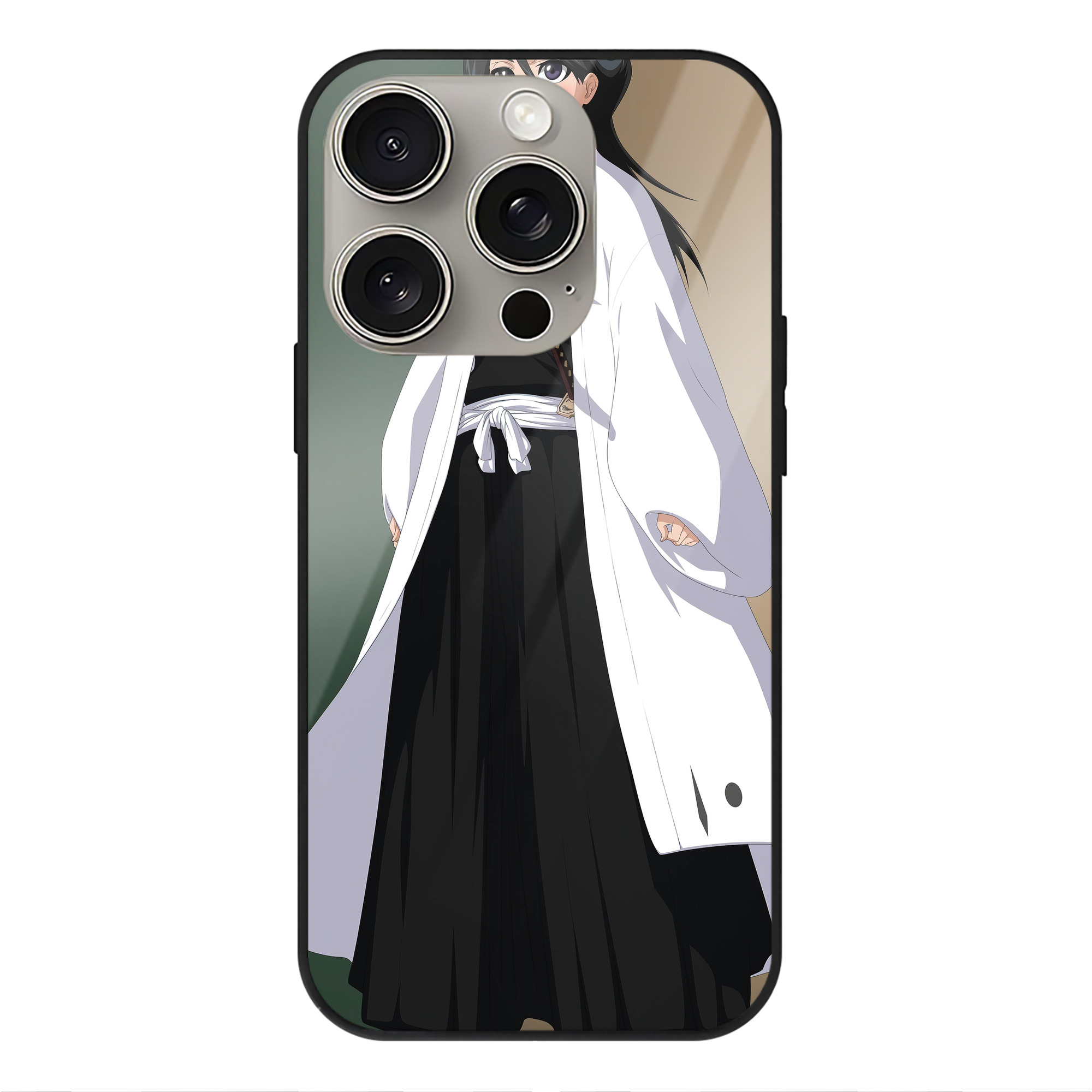 （画像用） ブリーチ BLEACH 【iPhone15Pro対応】スマホケース 耐衝撃＆黄変防止 背面ガラス