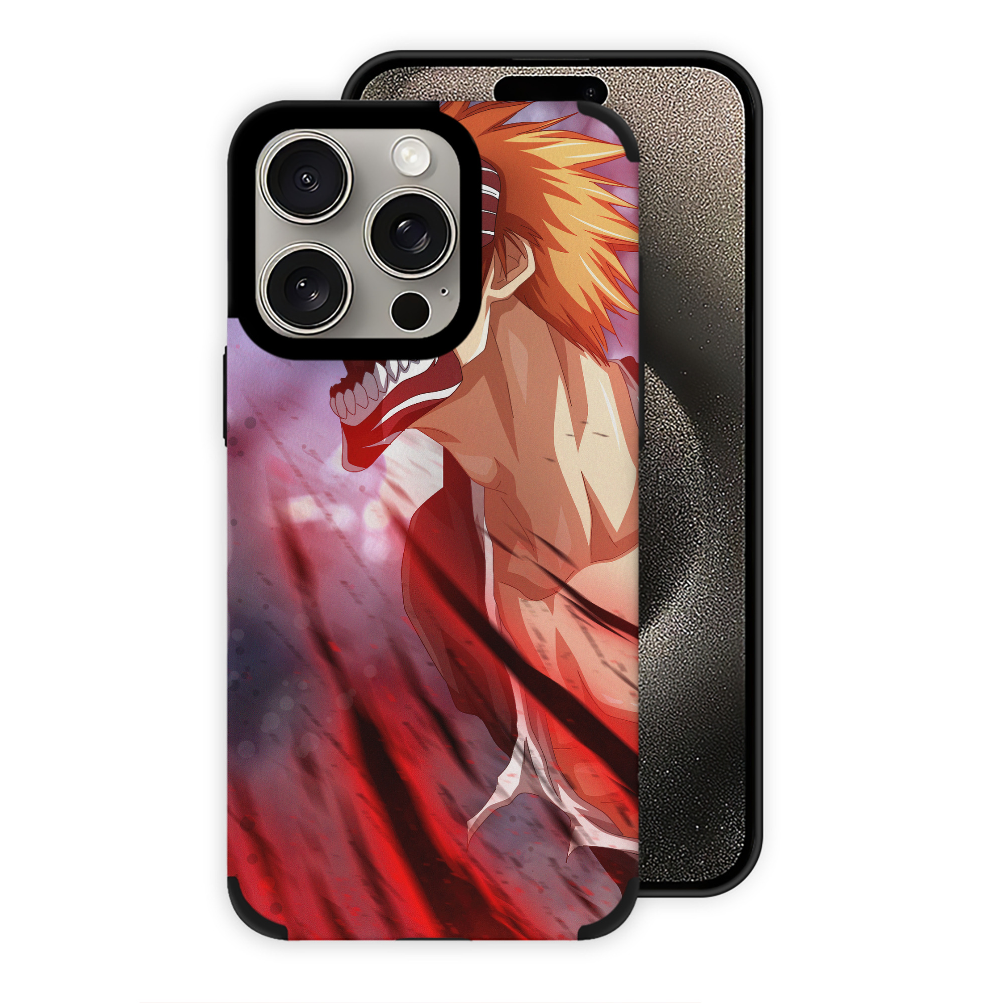 （画像用） ブリーチ BLEACH 【iPhone15ProMax対応】 PUレザー スマホケース 耐衝撃＆黄変防止