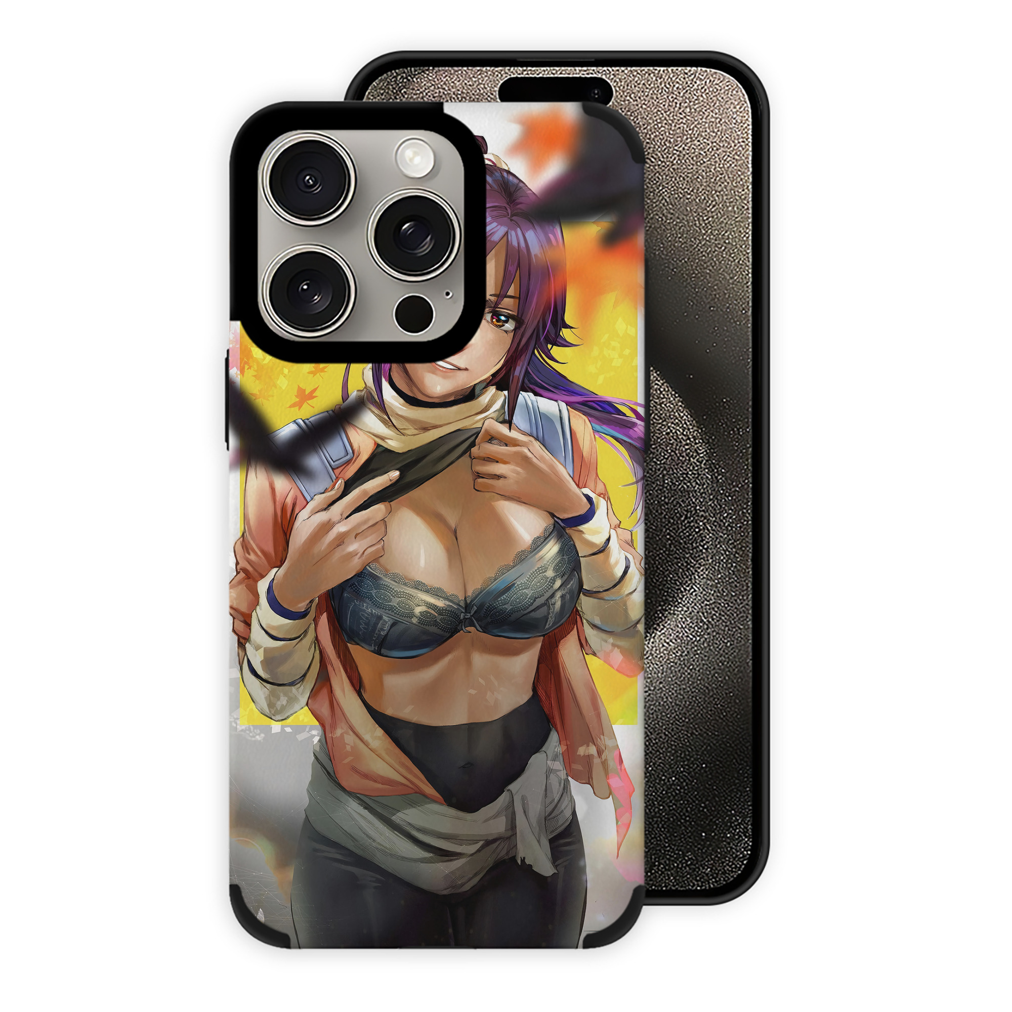 （画像用） ブリーチ BLEACH 【iPhone15ProMax対応】 PUレザー スマホケース 耐衝撃＆黄変防止