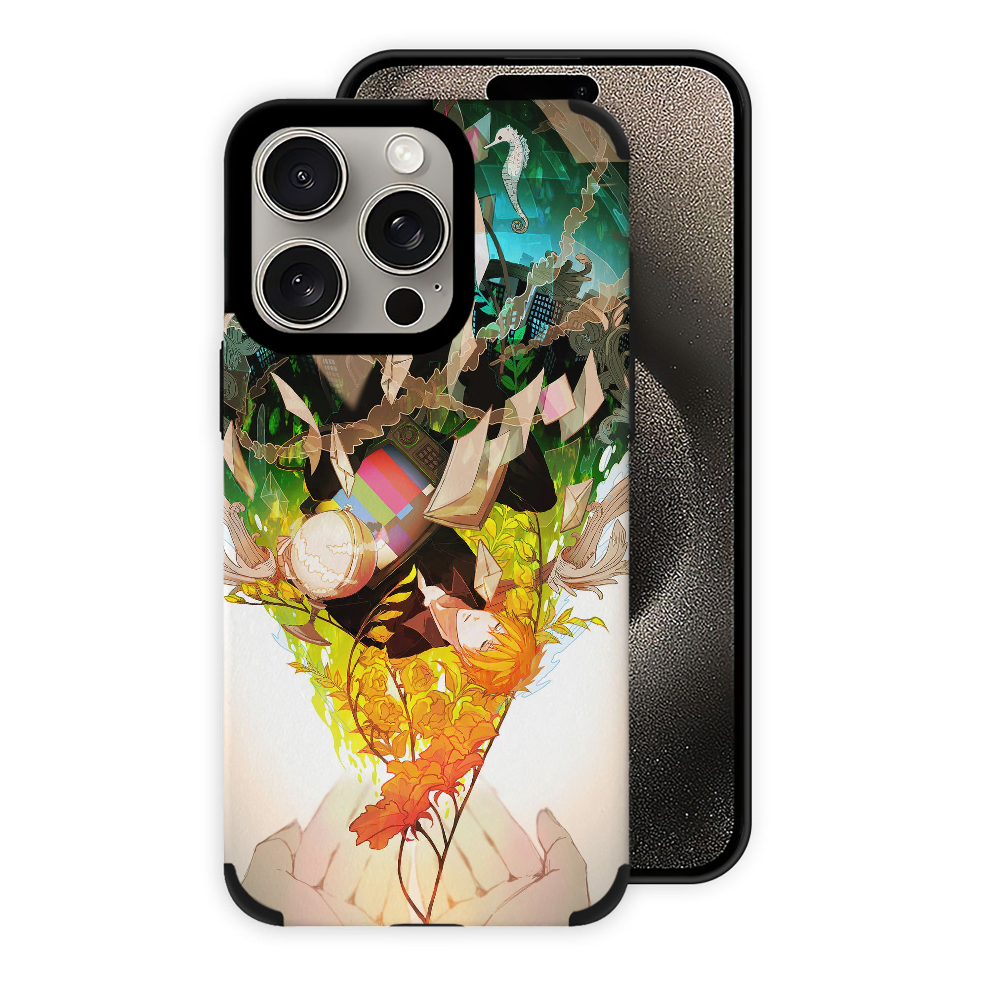 （画像用） ブリーチ BLEACH 【iPhone15ProMax対応】 PUレザー スマホケース 耐衝撃＆黄変防止