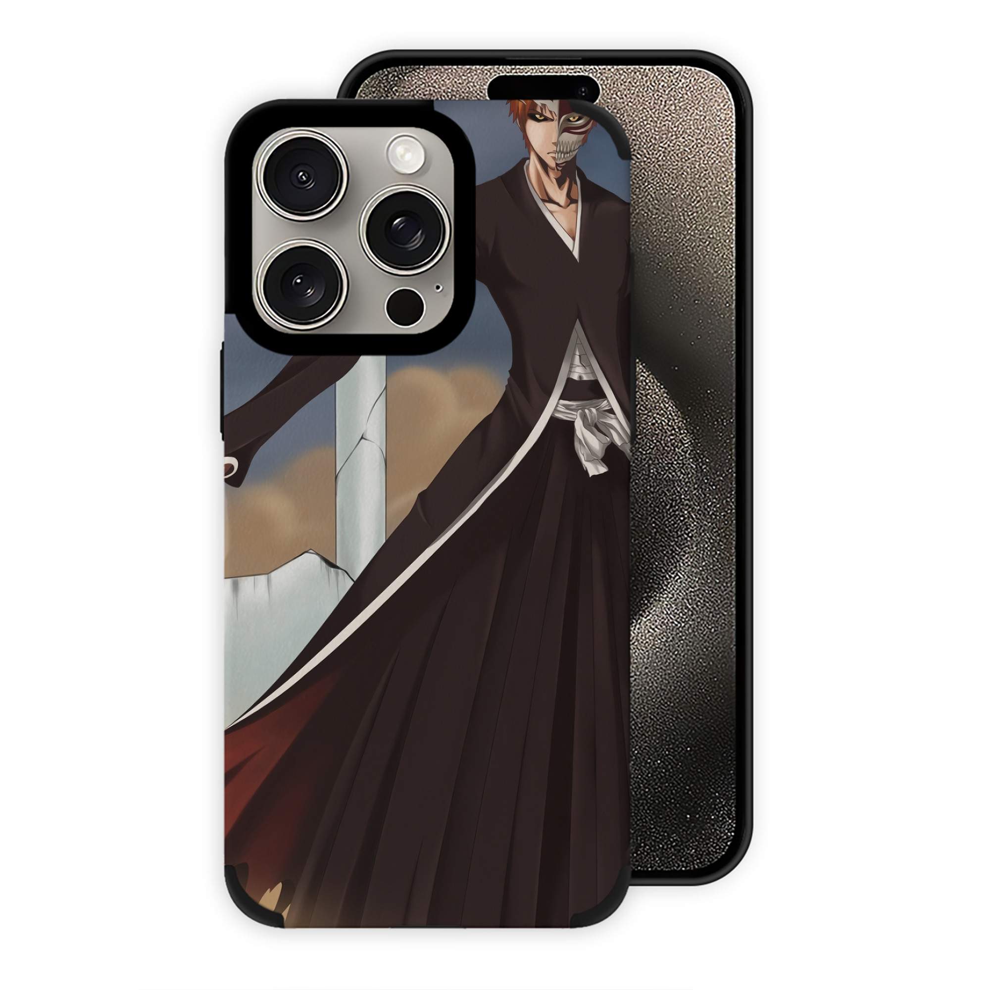 （画像用） ブリーチ BLEACH 【iPhone15ProMax対応】 PUレザー スマホケース 耐衝撃＆黄変防止