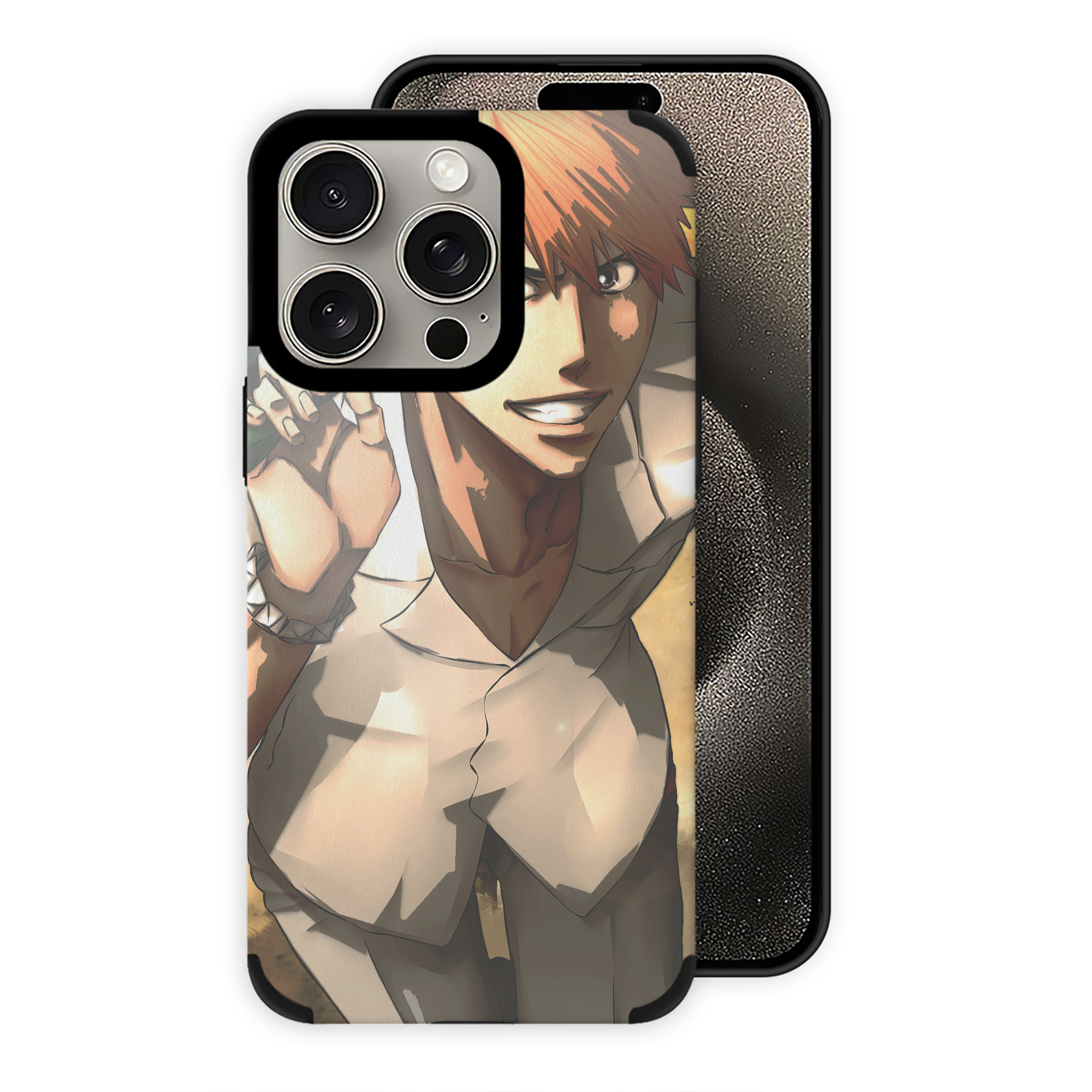 （画像用） ブリーチ BLEACH 【iPhone15ProMax対応】 PUレザー スマホケース 耐衝撃＆黄変防止