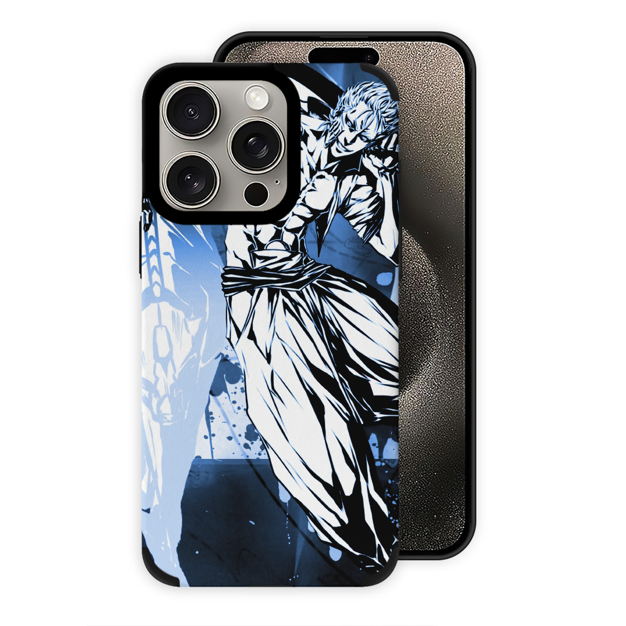 （画像用） ブリーチ BLEACH 【iPhone15ProMax対応】 PUレザー スマホケース 耐衝撃＆黄変防止