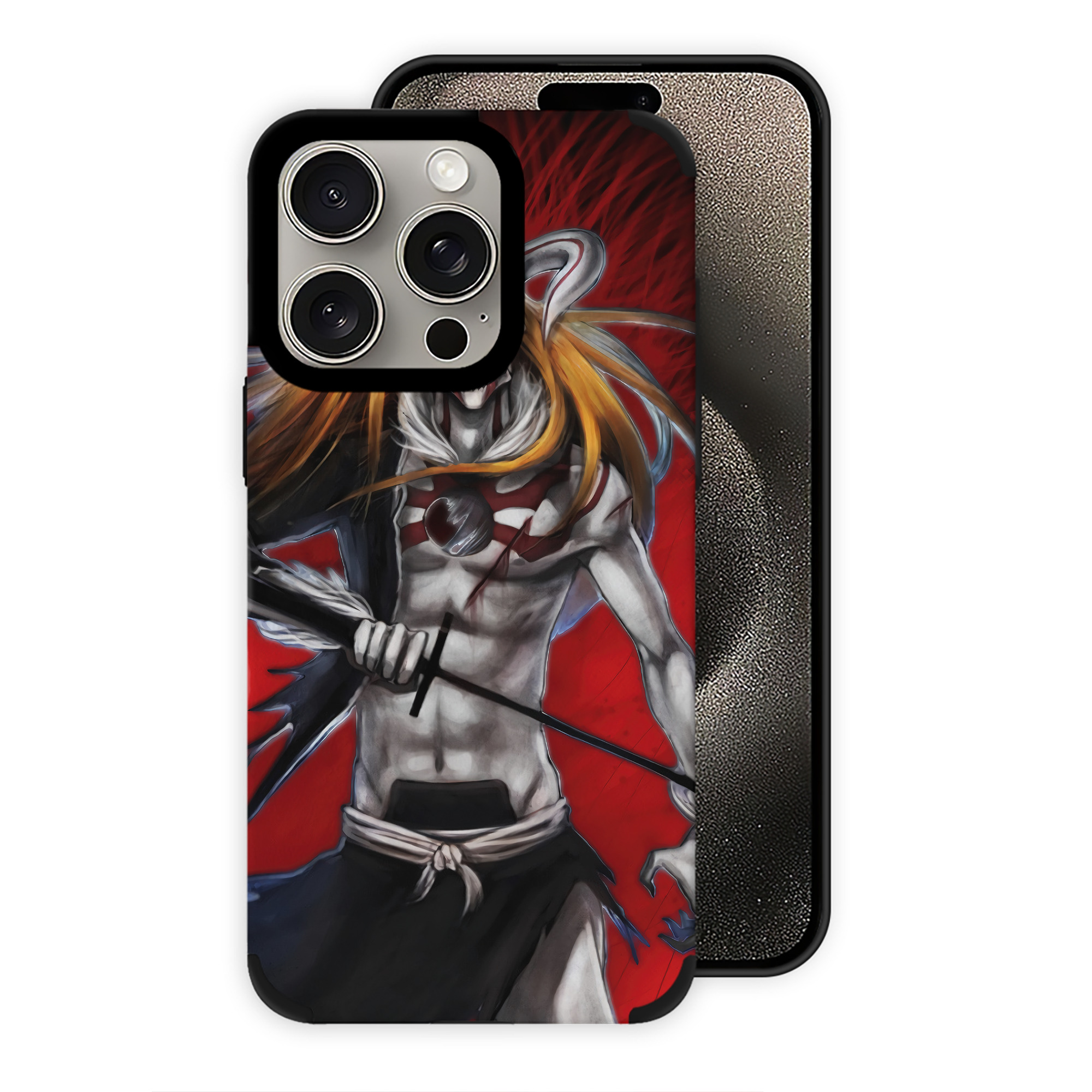 （画像用） ブリーチ BLEACH 【iPhone15ProMax対応】 PUレザー スマホケース 耐衝撃＆黄変防止