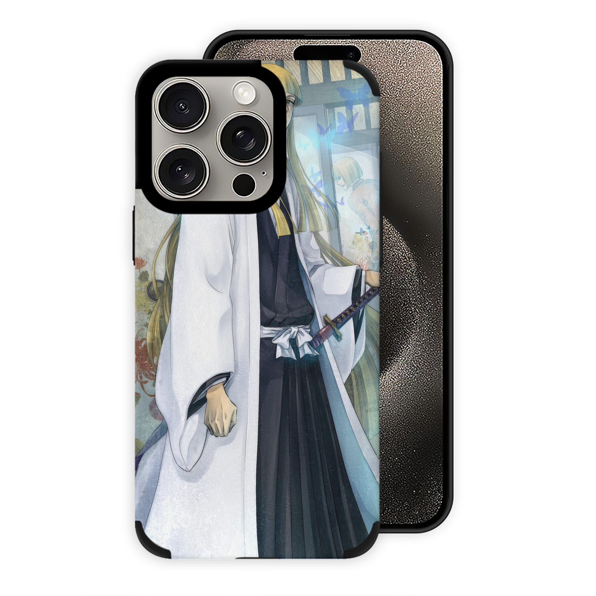 （画像用） ブリーチ BLEACH 【iPhone15ProMax対応】 PUレザー スマホケース 耐衝撃＆黄変防止