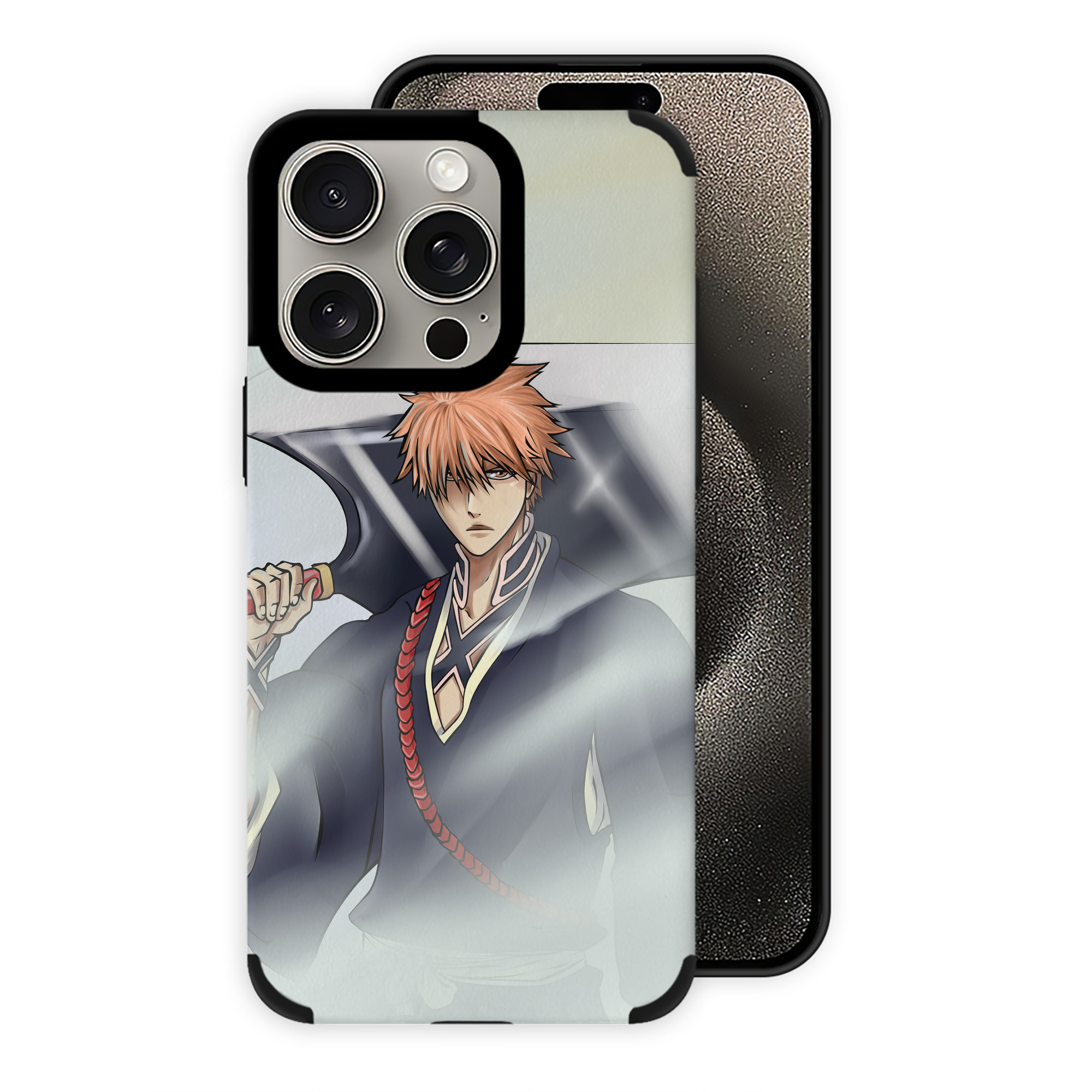（画像用） ブリーチ BLEACH 【iPhone15ProMax対応】 PUレザー スマホケース 耐衝撃＆黄変防止
