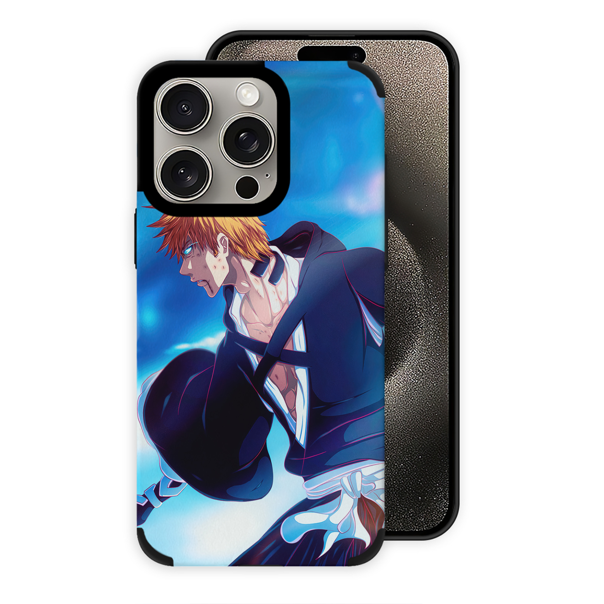 （画像用） ブリーチ BLEACH 【iPhone15ProMax対応】 PUレザー スマホケース 耐衝撃＆黄変防止