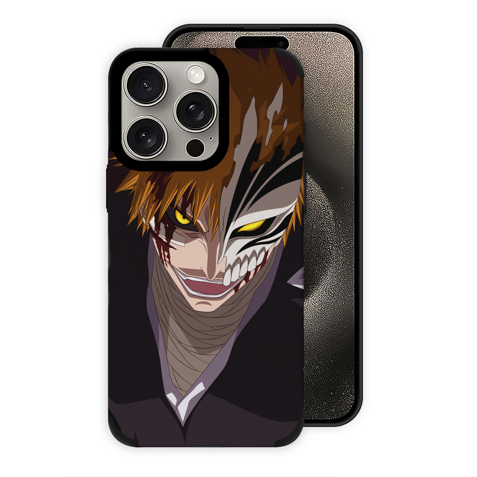 （画像用） ブリーチ BLEACH 【iPhone15ProMax対応】 PUレザー スマホケース 耐衝撃＆黄変防止